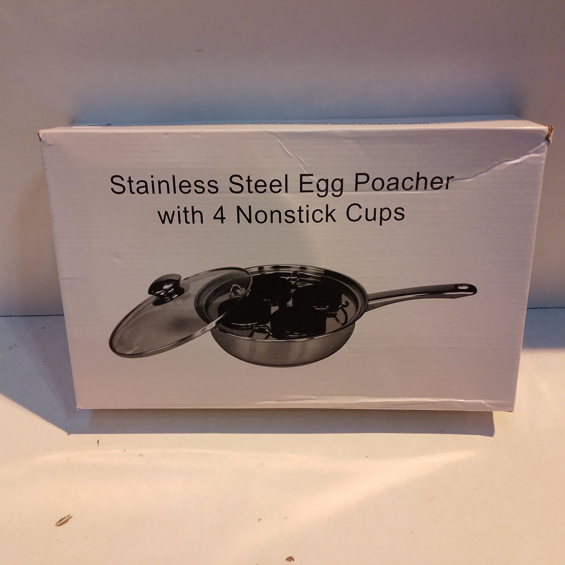 RRP £26.99 Egg Poacher Pan - Image 2 of 2