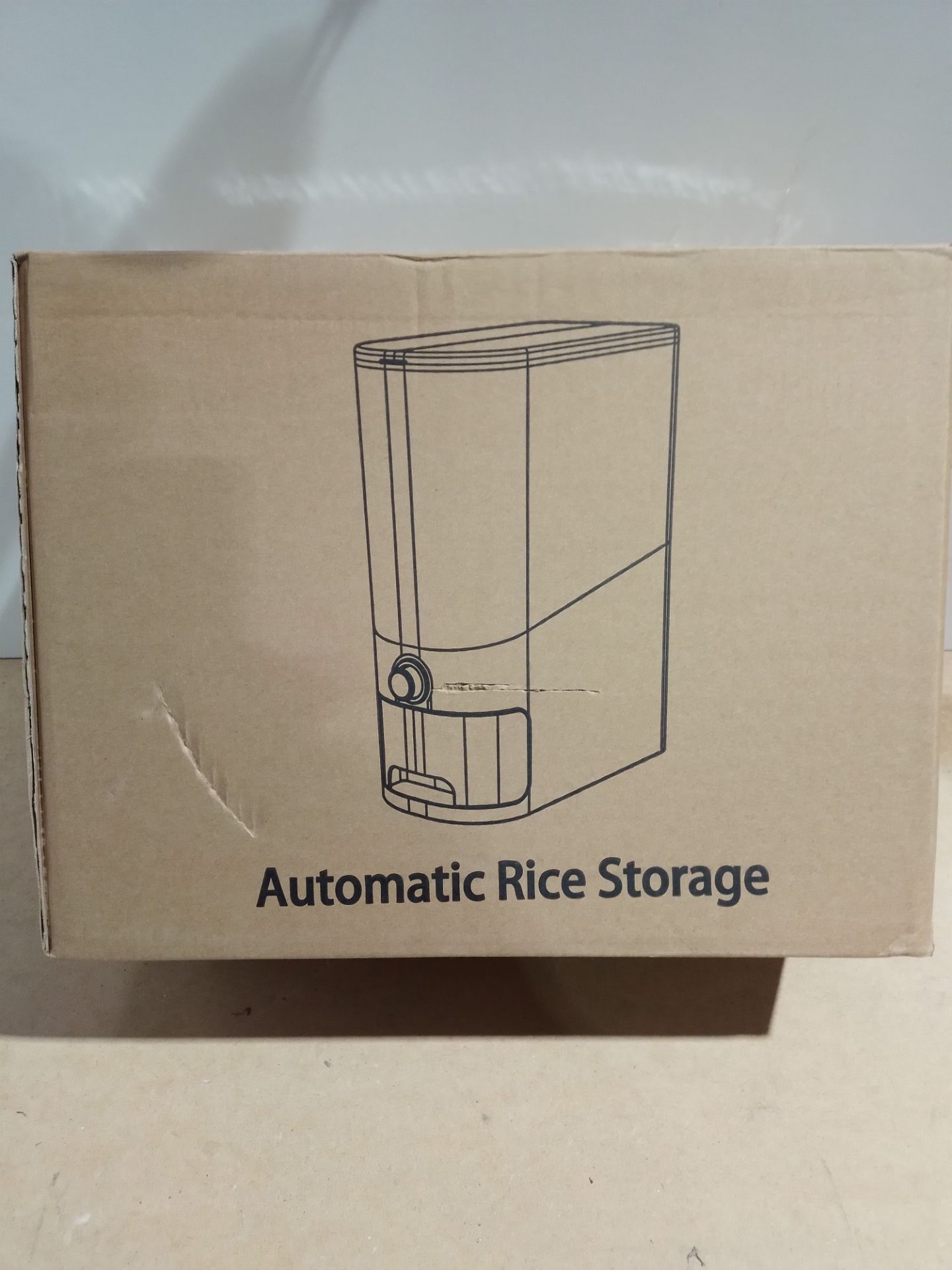 RRP £34.99 12KG Large Sealed Rice Dispenser - Image 2 of 2