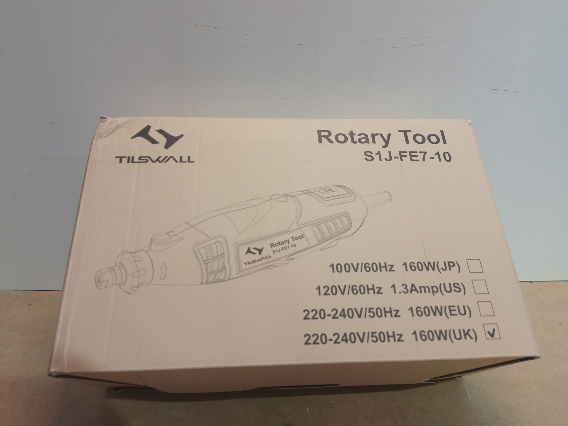 RRP £37.99 Rotary Tool 160W Tilswall Rotary Multi Tool Kit Set - Image 3 of 3