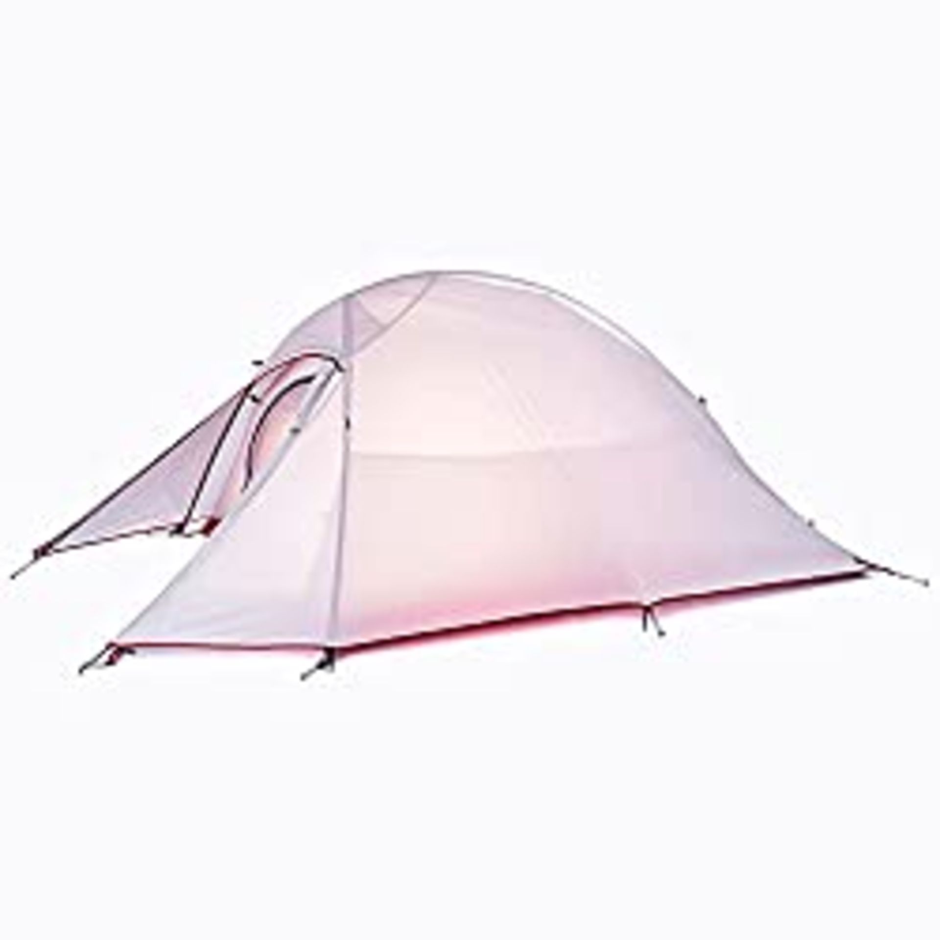 RRP £105.38 Camping Tent 1 Person 4 Season Tent Double Skin 20D