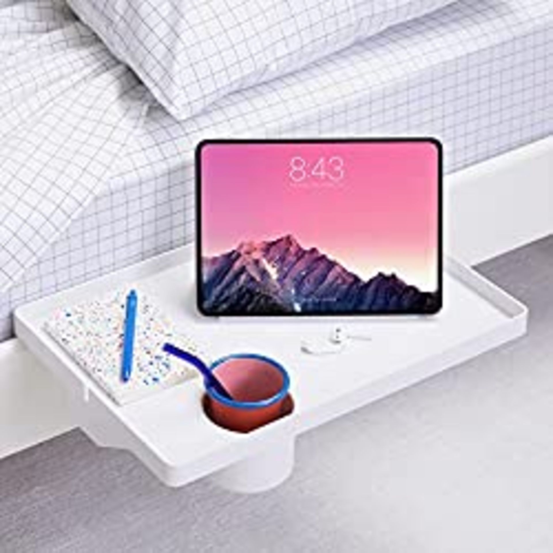 RRP £38.38 BedShelfie Bedside Shelf with Cupholder for Bed & Bunk