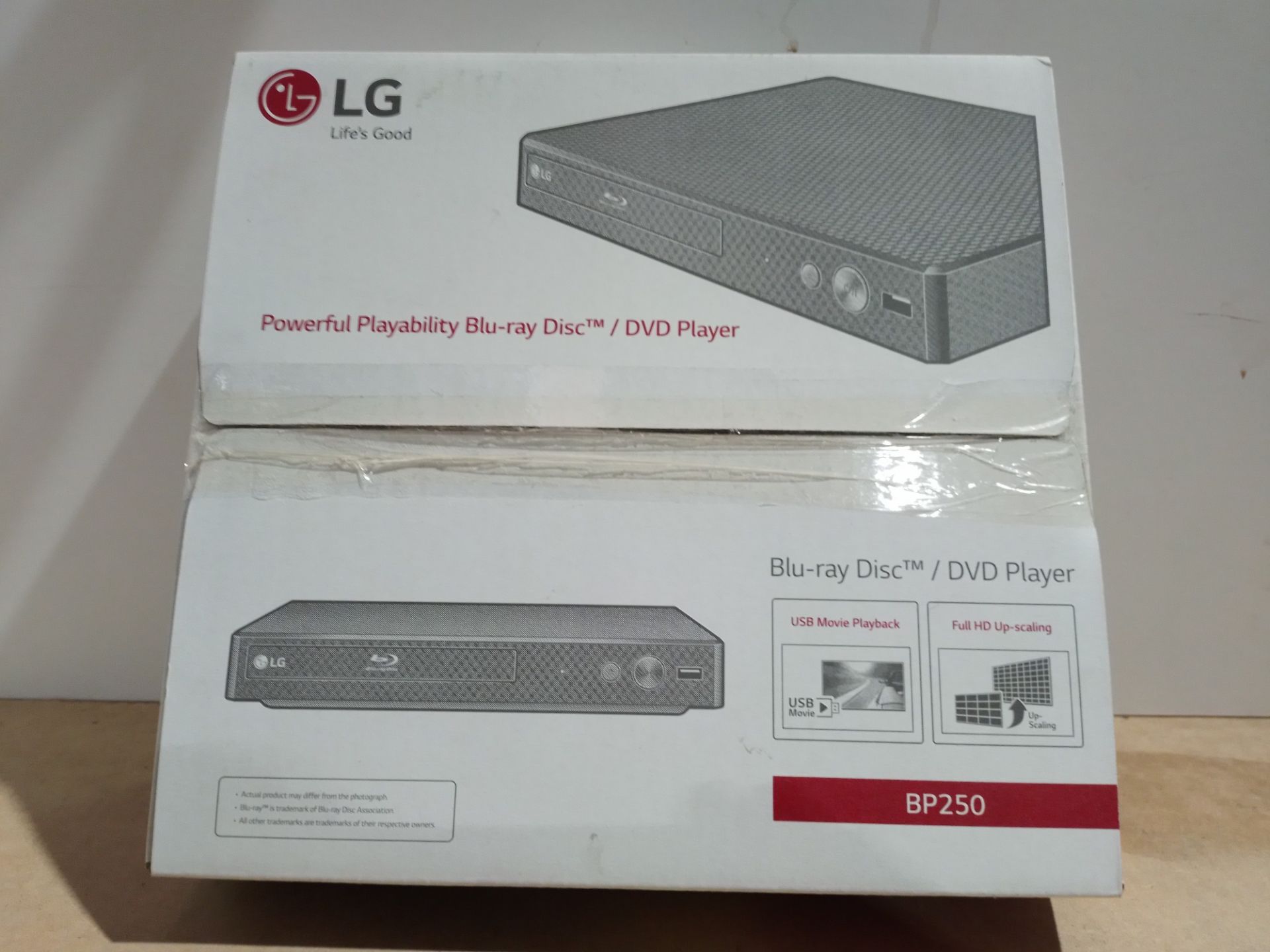 RRP £108.38 Dynastar LG BP-250 Region Free Blu-ray Player - Image 2 of 2