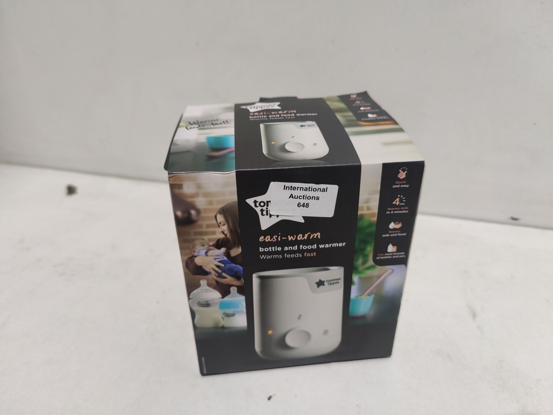RRP £22.99 Tommee Tippee 3-in-1 Advanced Electric Bottle and Food Pouch Warmer - Image 2 of 2