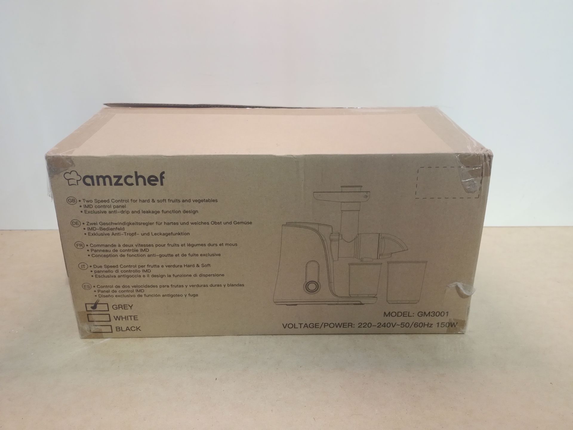 RRP £99.98 AMZCHEF Cold Press Juicer - Image 3 of 3