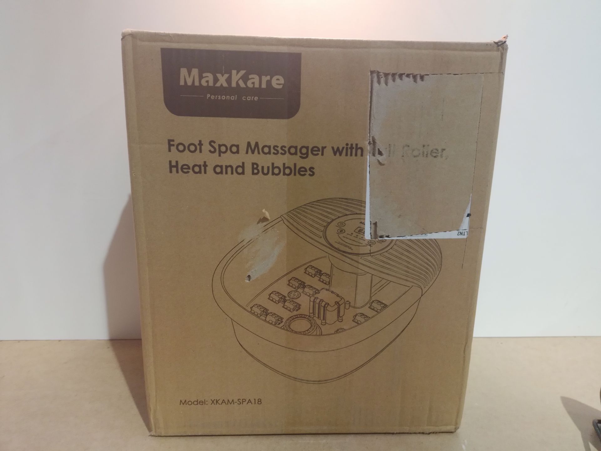 RRP £36.54 Foot Spa Bath Massager with Temperature Control Pedicure - Image 3 of 3