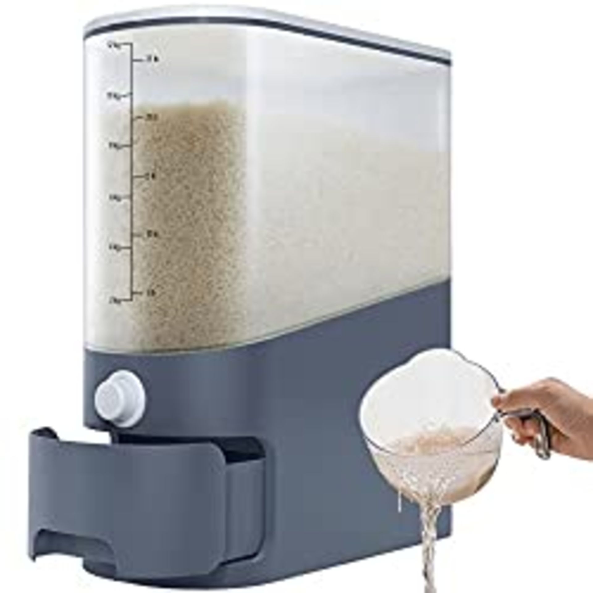 RRP £34.99 12KG Large Sealed Rice Dispenser