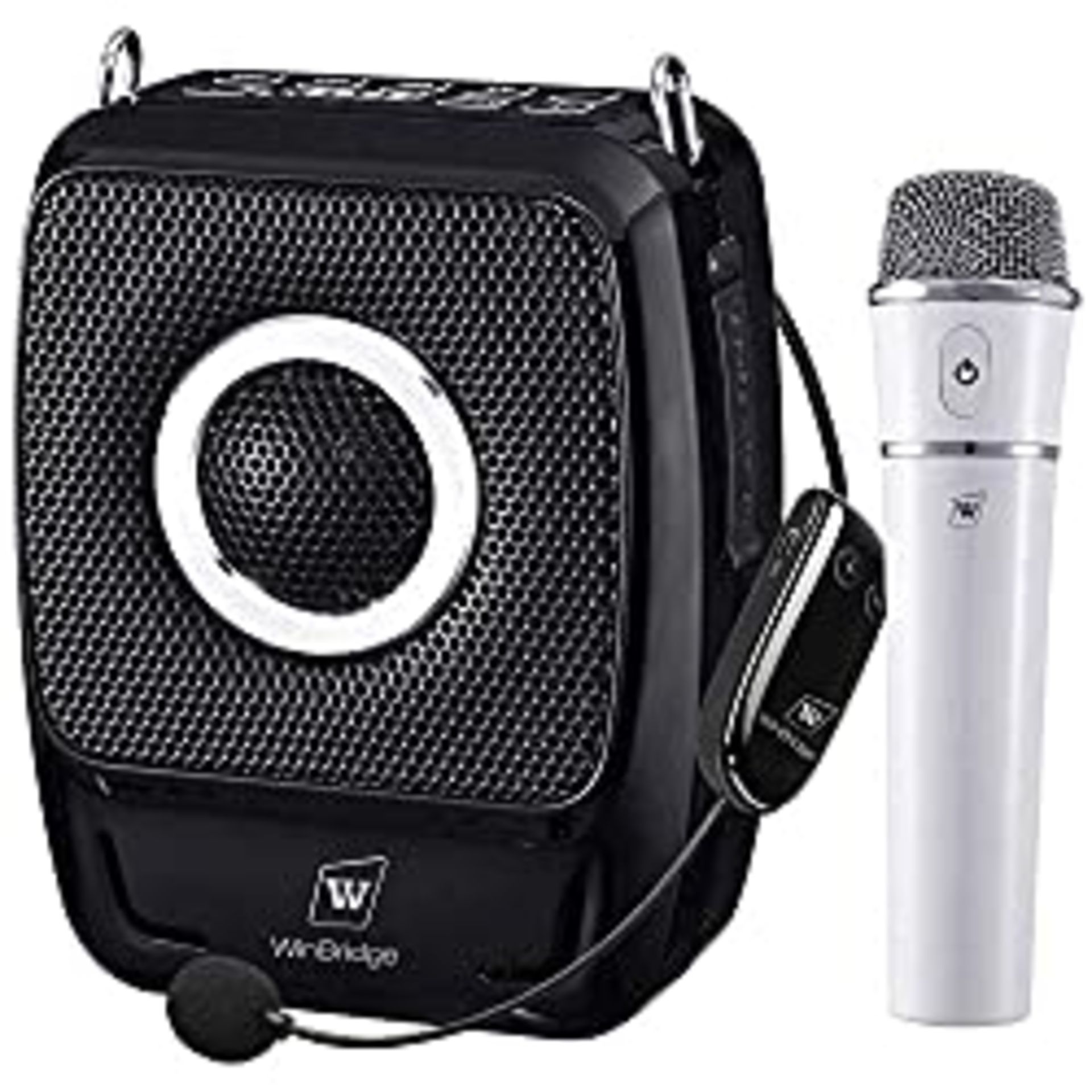 RRP £137.00 Voice Amplifier with 2 Wireless Microphones