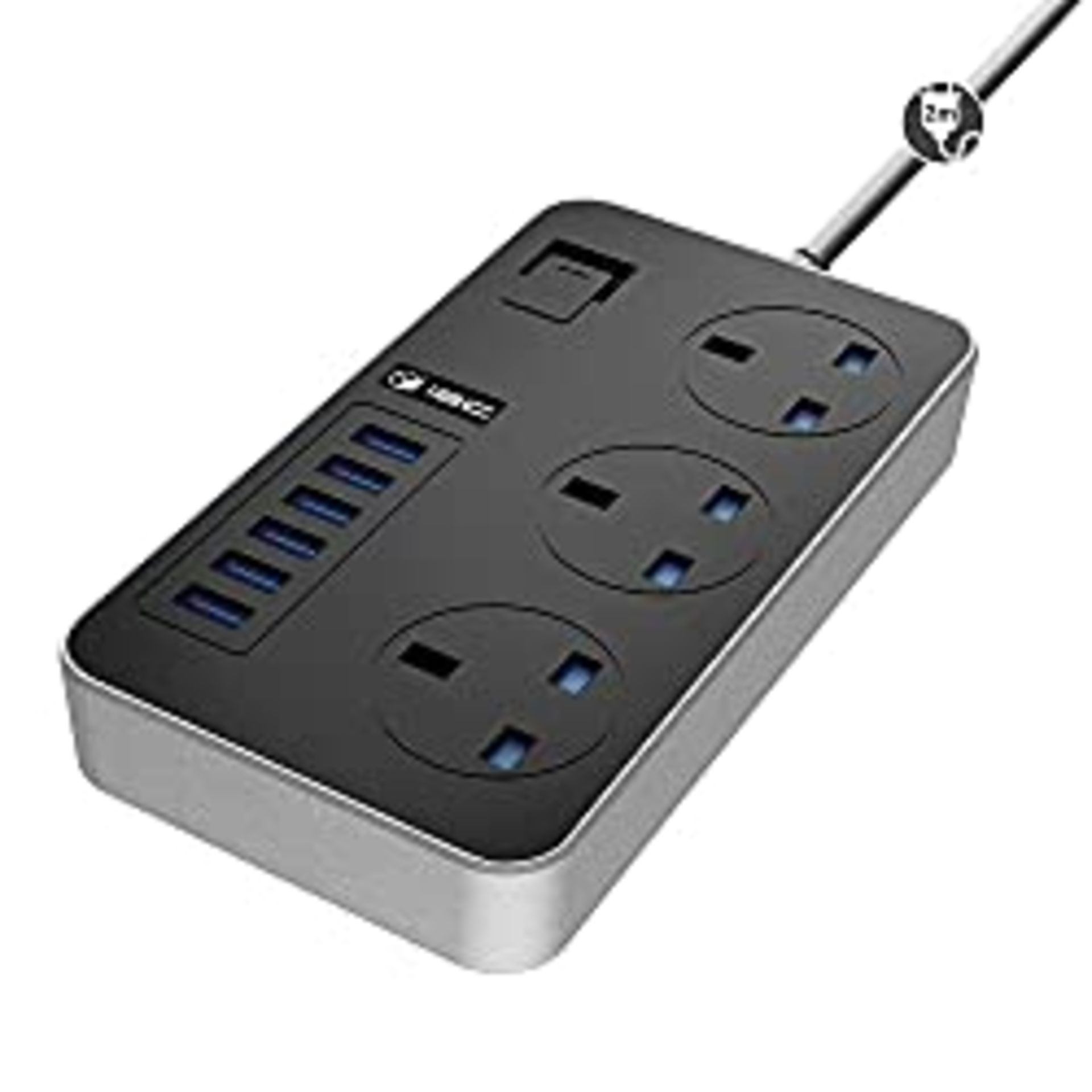 RRP £16.99 iBlockCube Extension Lead with 6 USB Ports (3.1A)