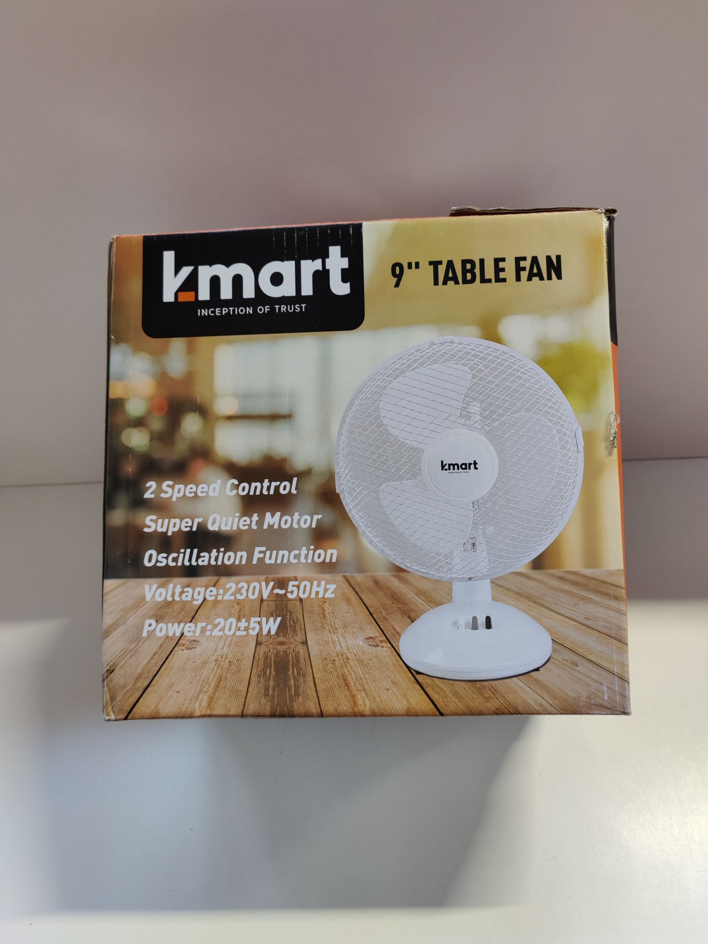 RRP £15.95 Quality Portable Desk Fan - Image 3 of 3