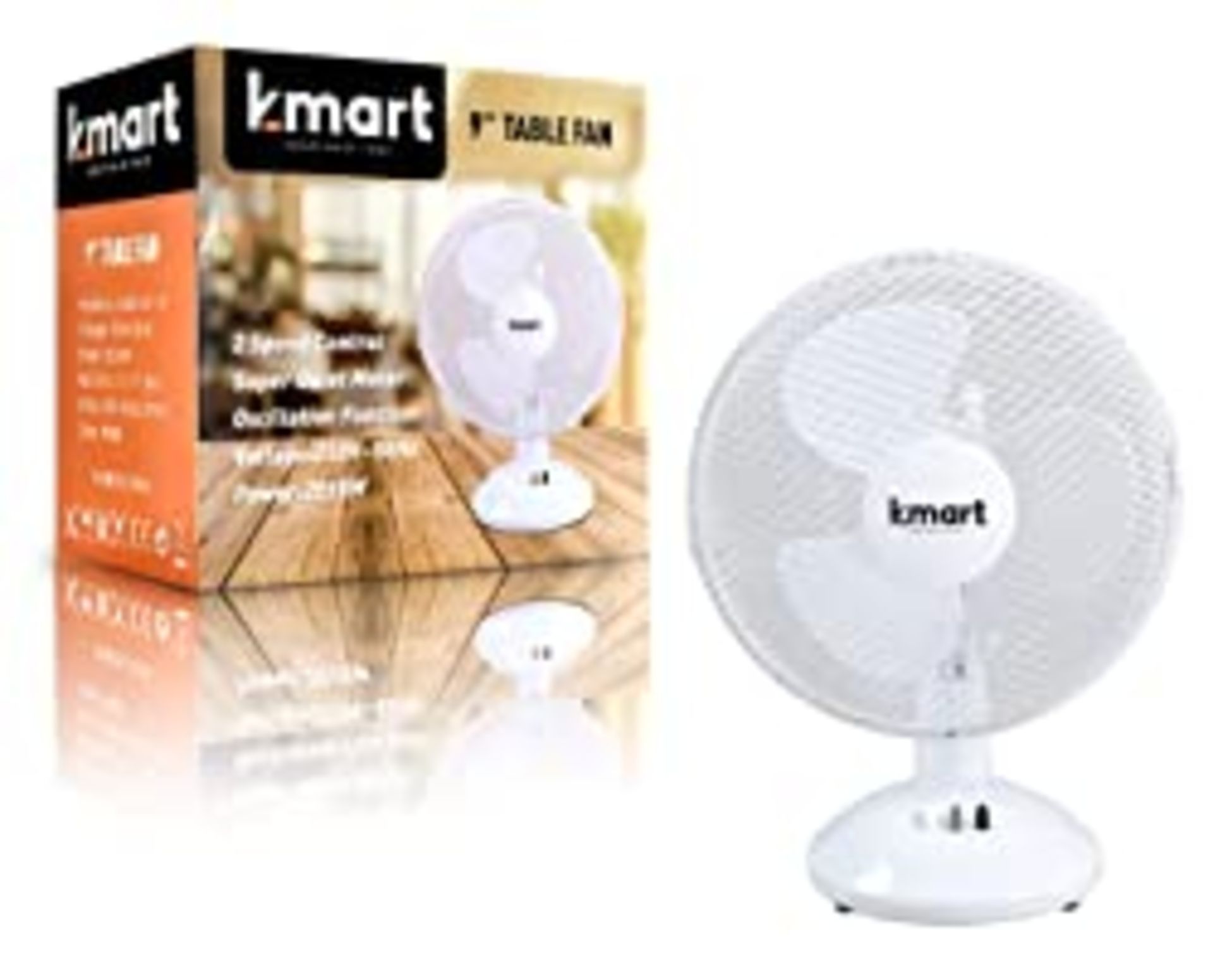 RRP £15.95 Quality Portable Desk Fan