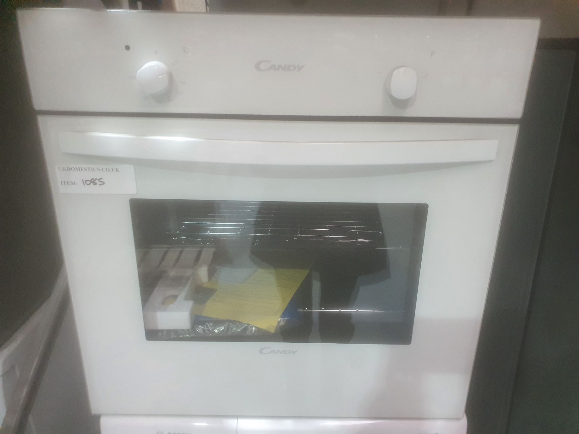 GRADED Candy FST201/6W Plan Light Three Function Electric Built In Single Oven White RRP £229 - Image 2 of 6
