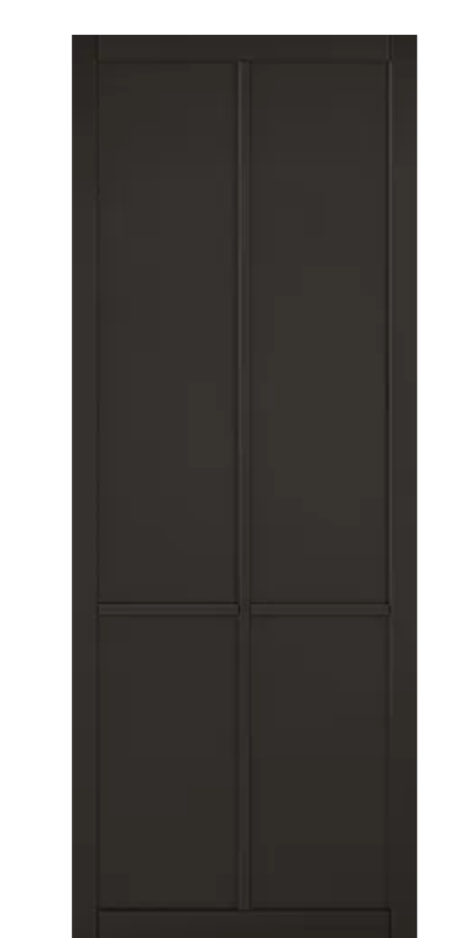 35MM X 78"X27" (27") Liberty Solid Black Door RRP £204 (63)