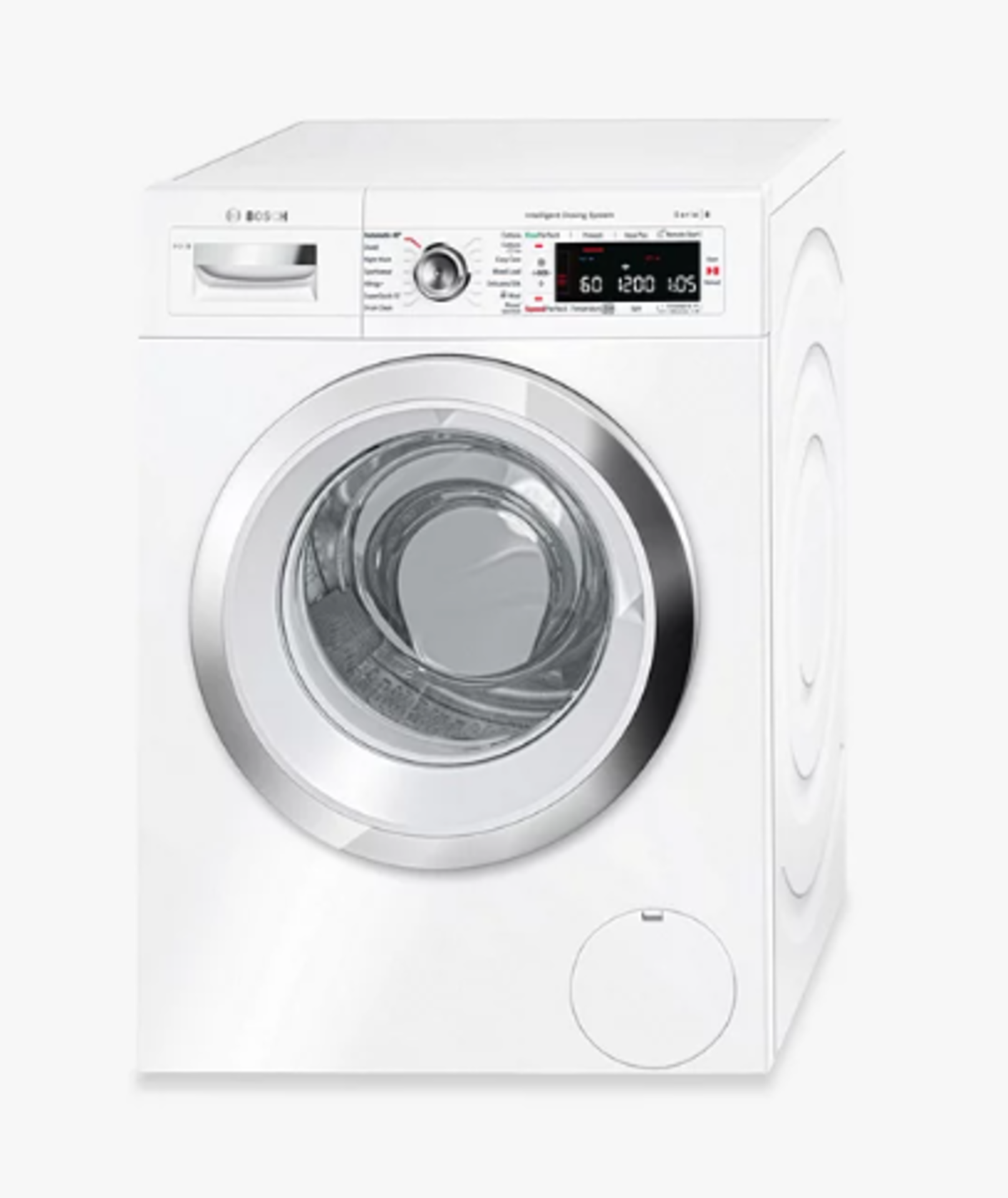 GRADED Bosch WAWH8660GB Freestanding Washing Machine with i-DOS and Home Connect, 9kg Load, A+++ Ene