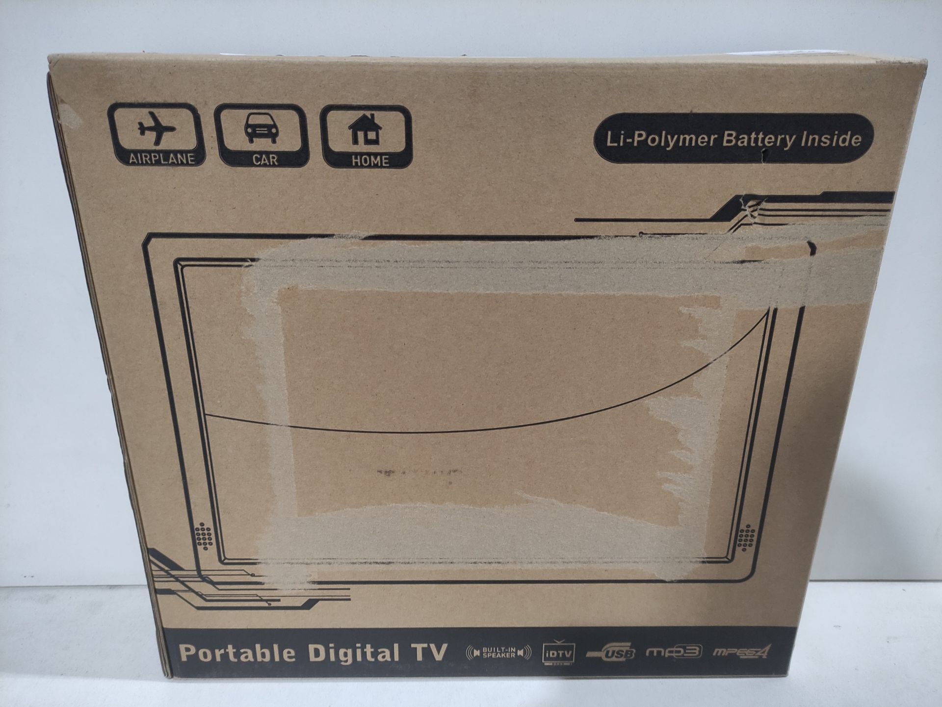 RRP £123.98 Portable TV with Freeview - Image 2 of 2