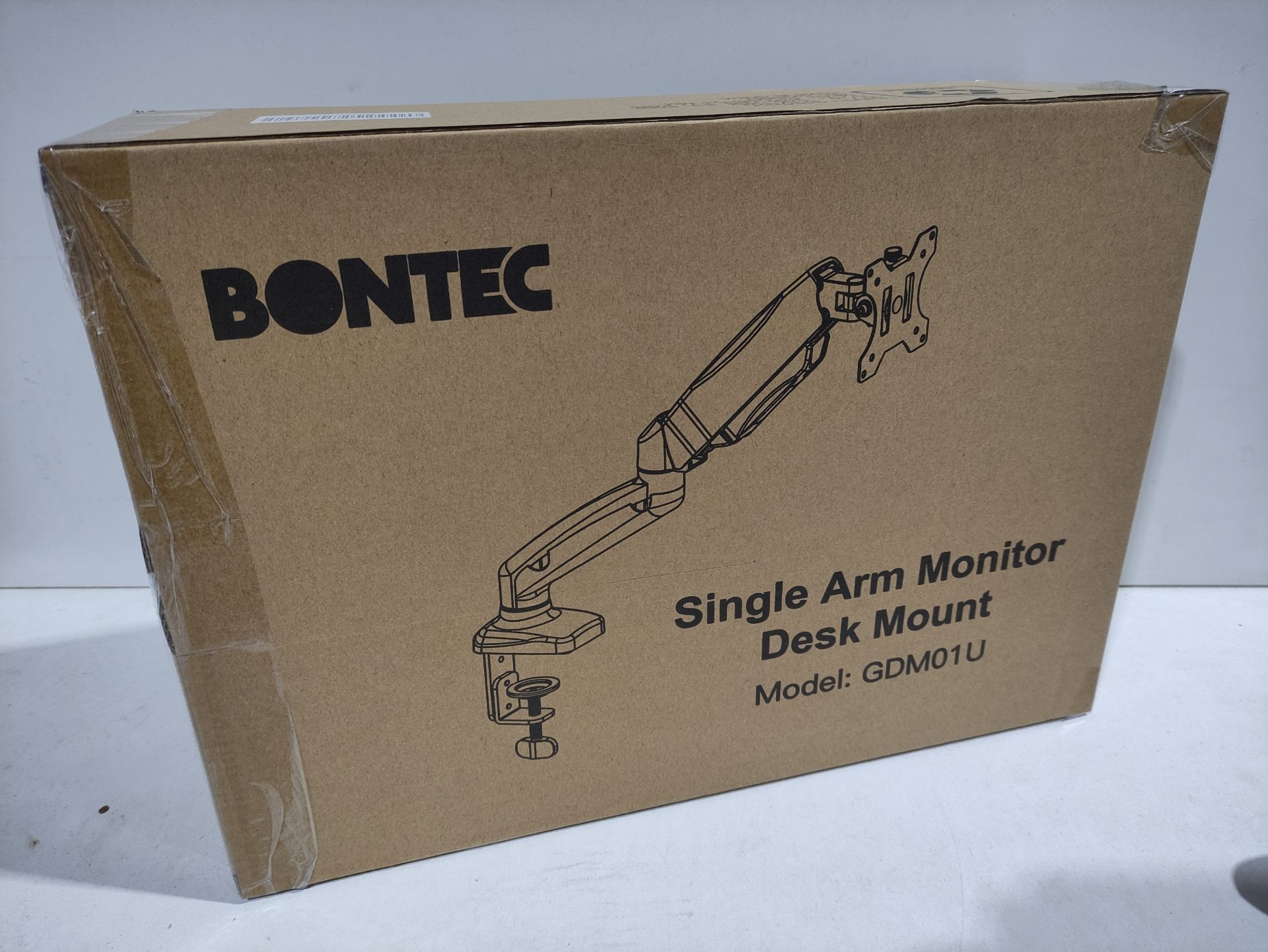 RRP £32.66 BONTEC Single Monitor Arm for 13-32 inch LED LCD Screens - Image 2 of 2