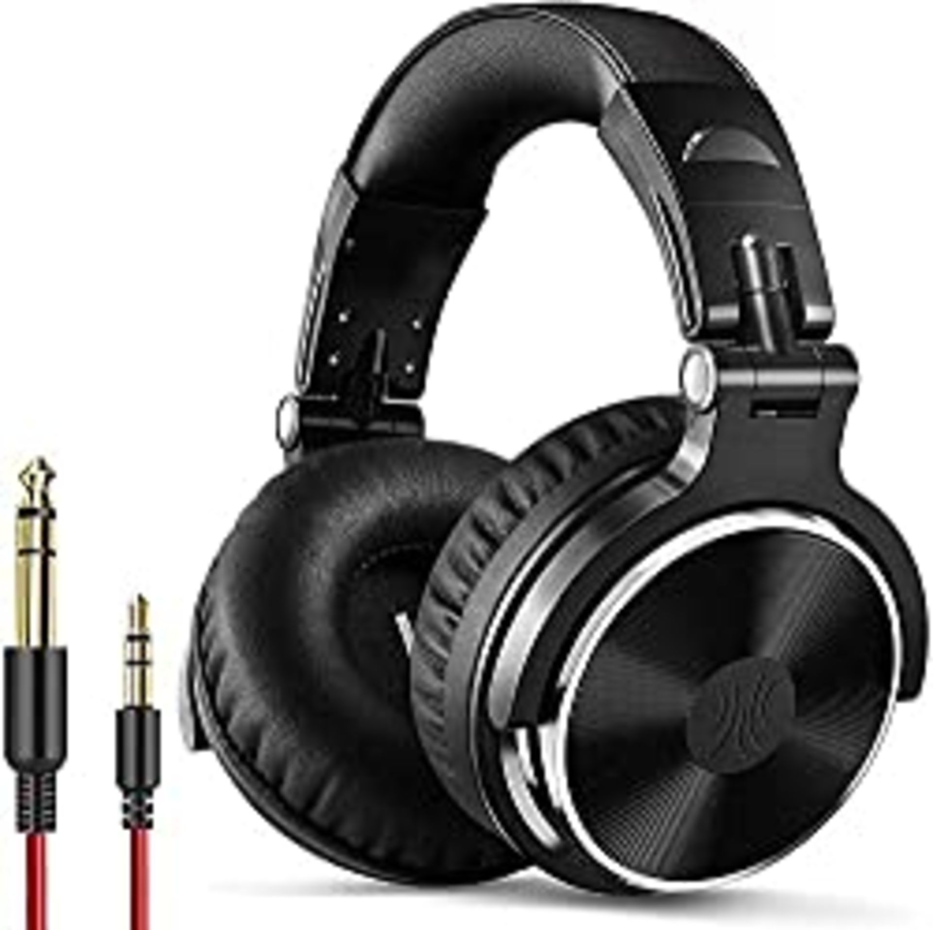 RRP £34.99 OneOdio Over Ear Headphone Studio Wired Bass Headsets with 50mm Driver
