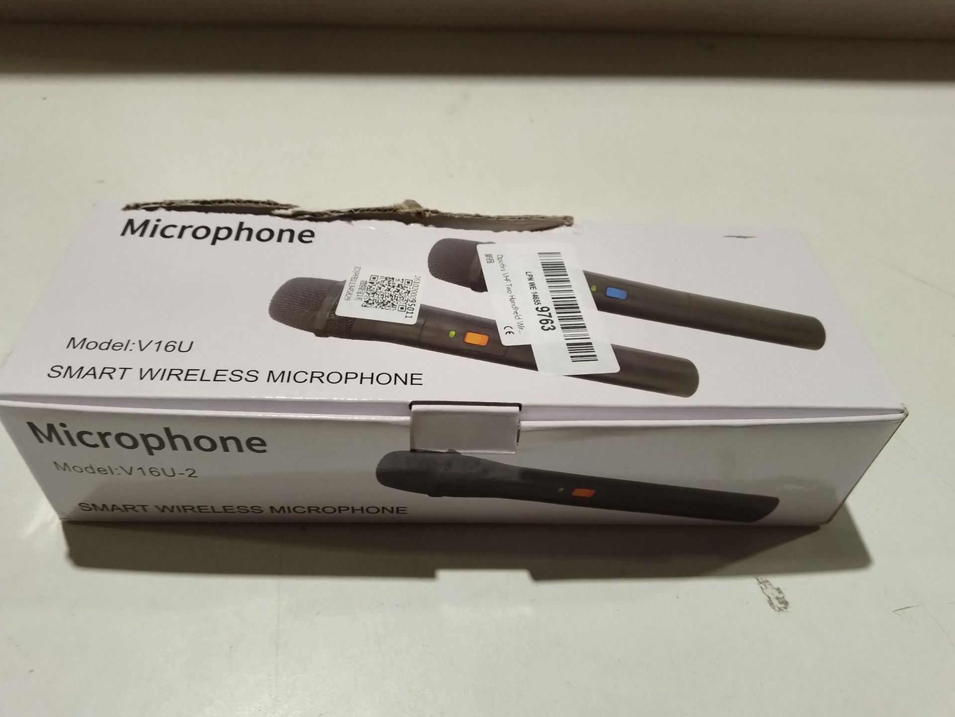 RRP £36.68 Dpofirs VHF Two Handheld Wireless Microphone - Image 2 of 2