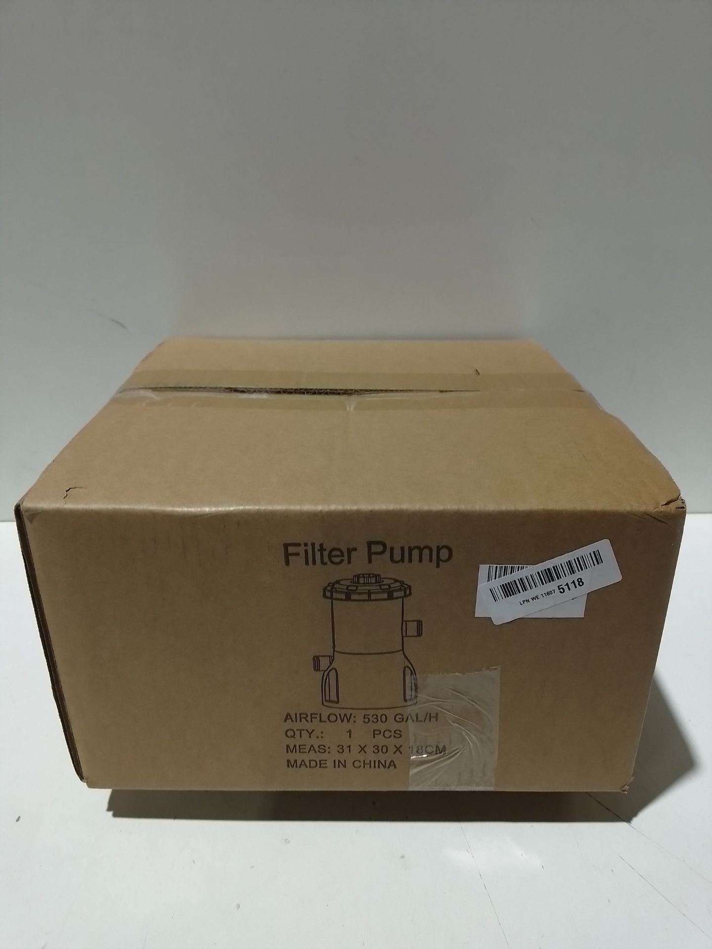 RRP £39.98 Evoio Pool Filter Pump Above Ground - Image 2 of 2
