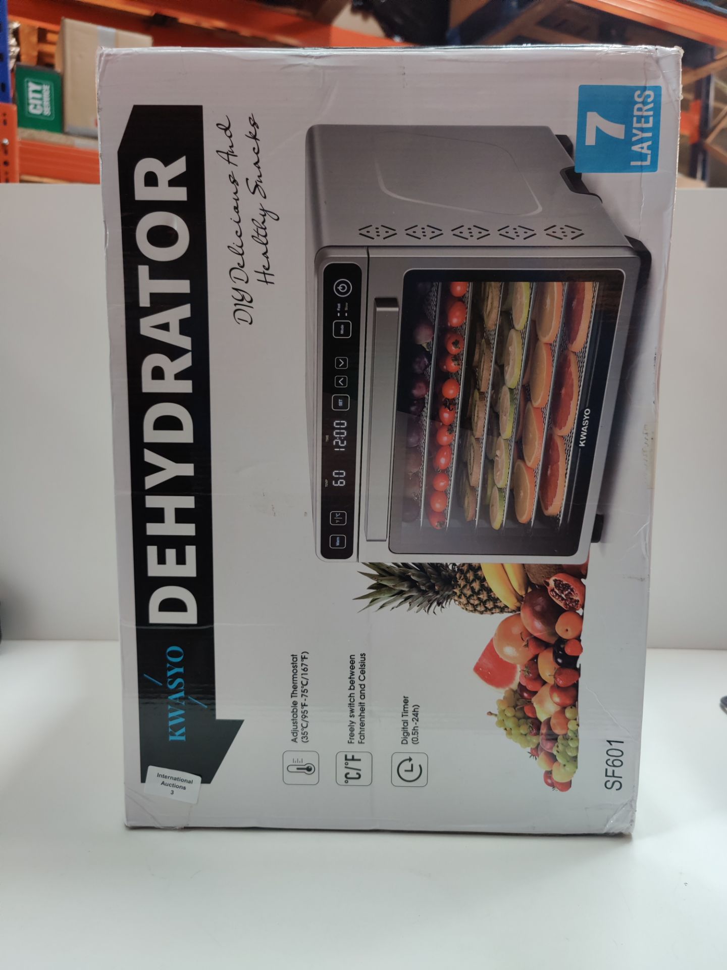 RRP £171.58 7 Trays Stainless Steel Food Dehydrator - Image 2 of 2