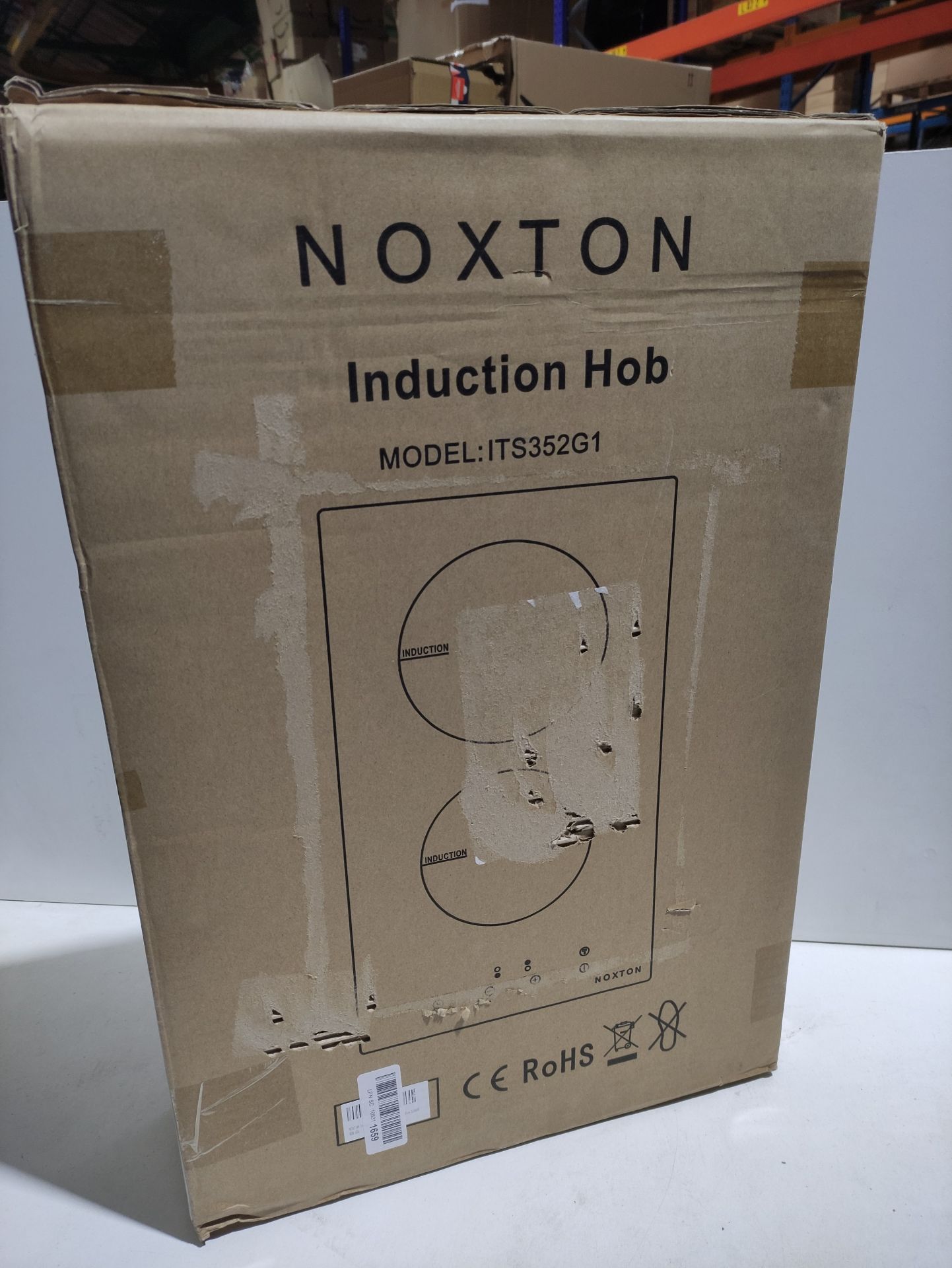 RRP £121.48 NOXTON Induction Hob Built-in 2 Zone Domino Electric - Image 2 of 2