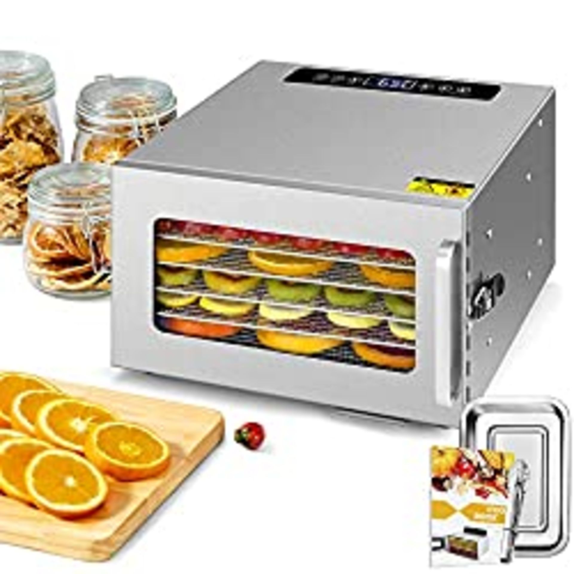 RRP £139.99 Kwasyo Stainless Steel Food Dehydrator