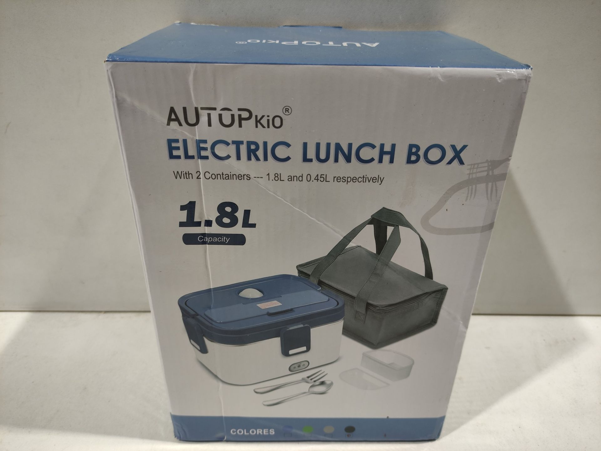 RRP £28.99 AUTOPkio 1.8L Electric Heated Lunch Box - Image 2 of 2