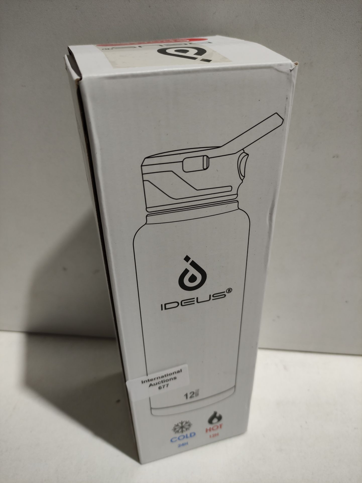 RRP £21.98 IDEUS Vacuum Insulated Water Bottle - Image 2 of 2