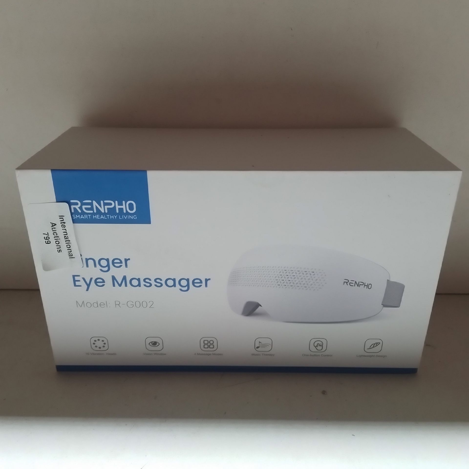 RRP £39.98 Eye Massager with Vibration &Vision Window - Image 2 of 2