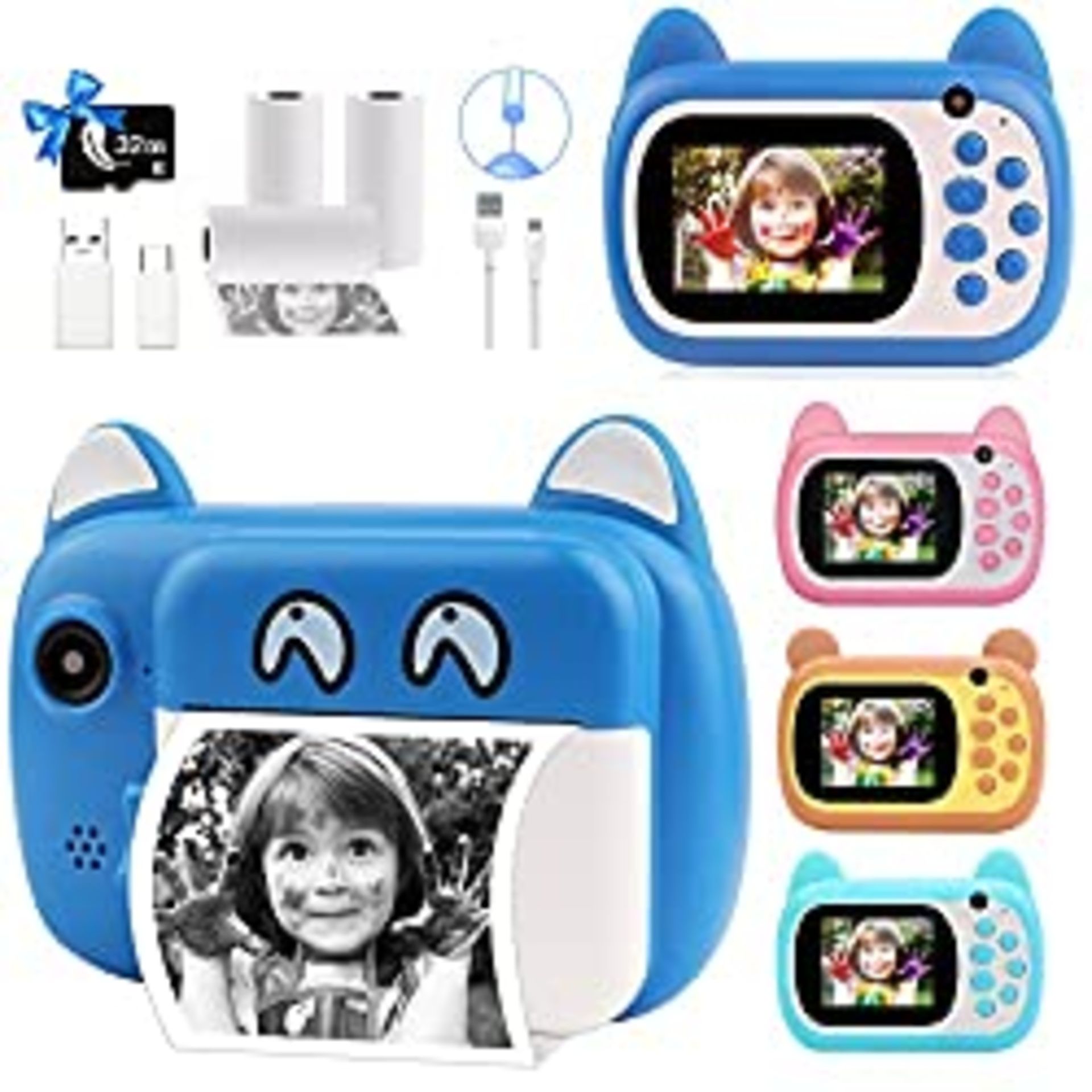 RRP £47.99 TOYOGO Instant Print Camera for Kids