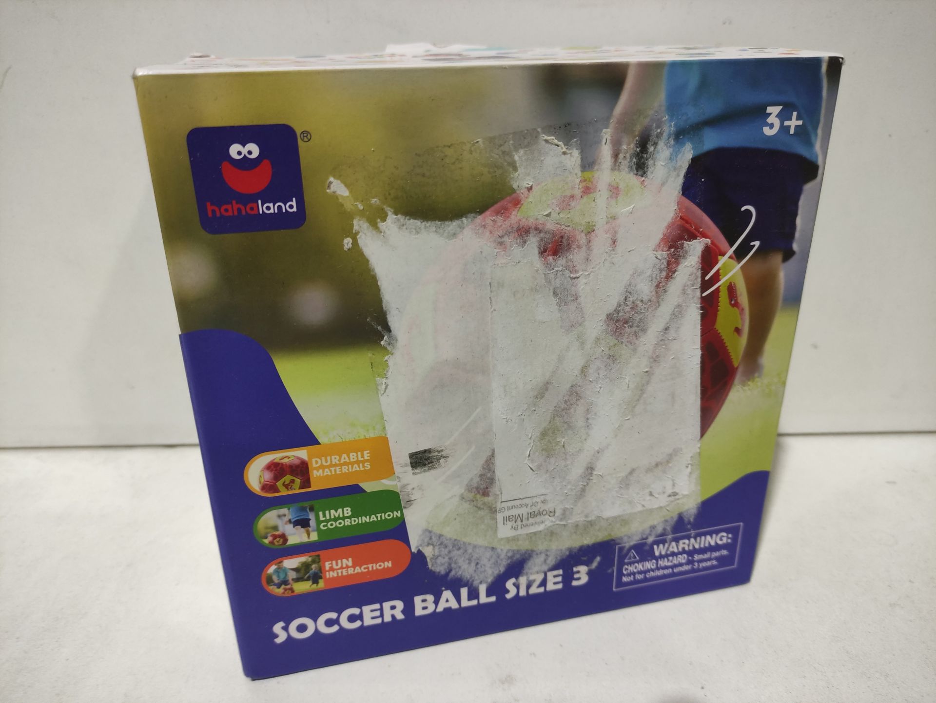 RRP £18.60 hahaland Size 3 Football Gifts for Boys - Image 2 of 2