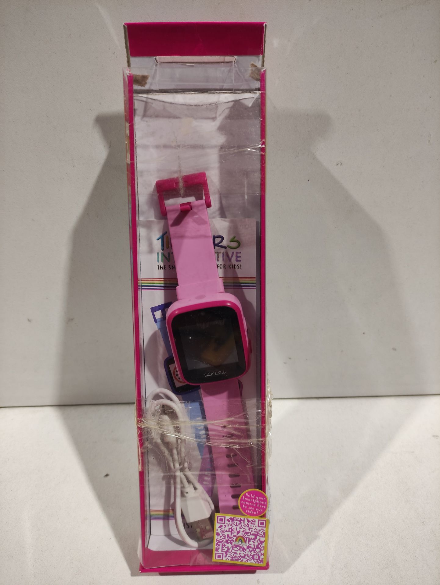 RRP £19.99 Tikkers Interactive Watch Pink Silicone - Image 2 of 2