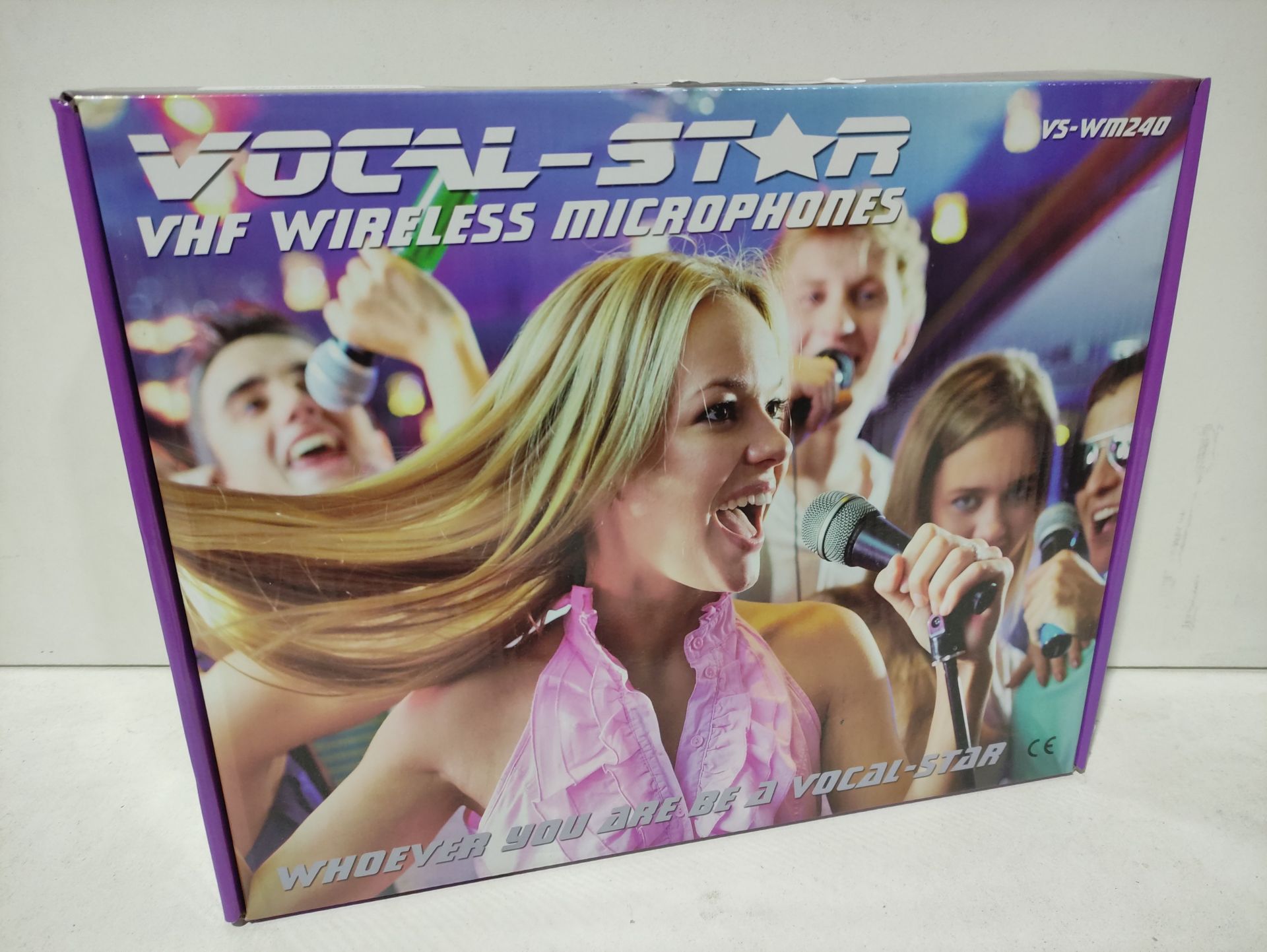 RRP £27.90 Vocal-Star 2 Wireless Microphones - Image 2 of 2