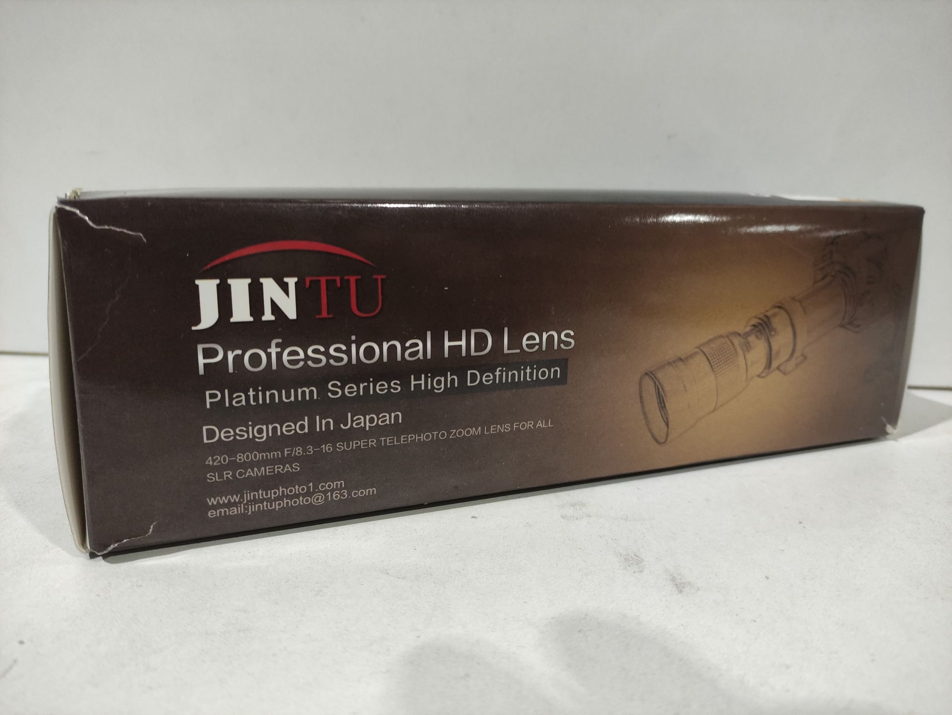 RRP £115.75 JINTU 420-800mm f/8.3 Manual Zoom Tele - Image 2 of 2