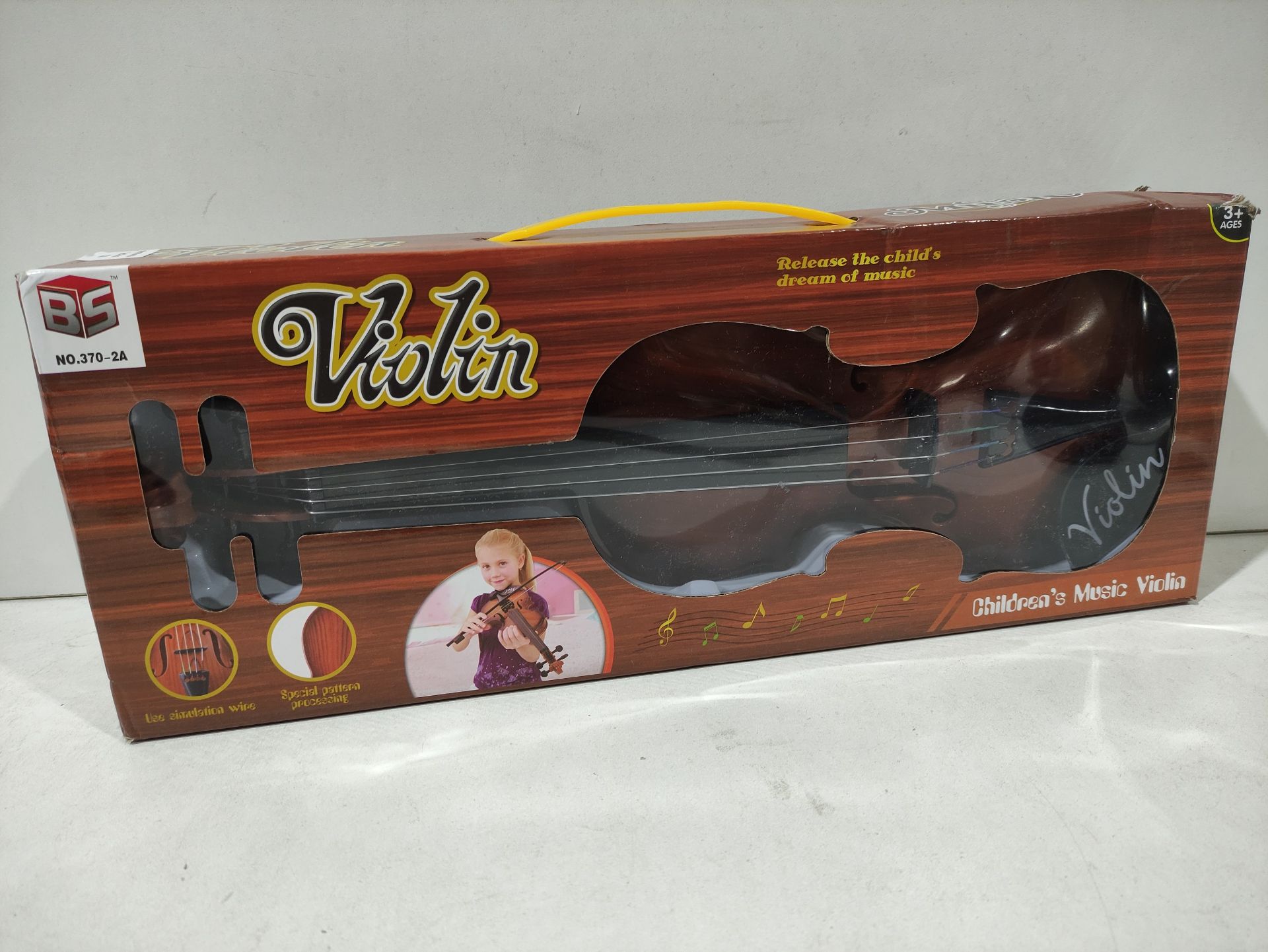 RRP £17.85 Violin for Children 42 cm Violin Toy Mi - Image 2 of 2