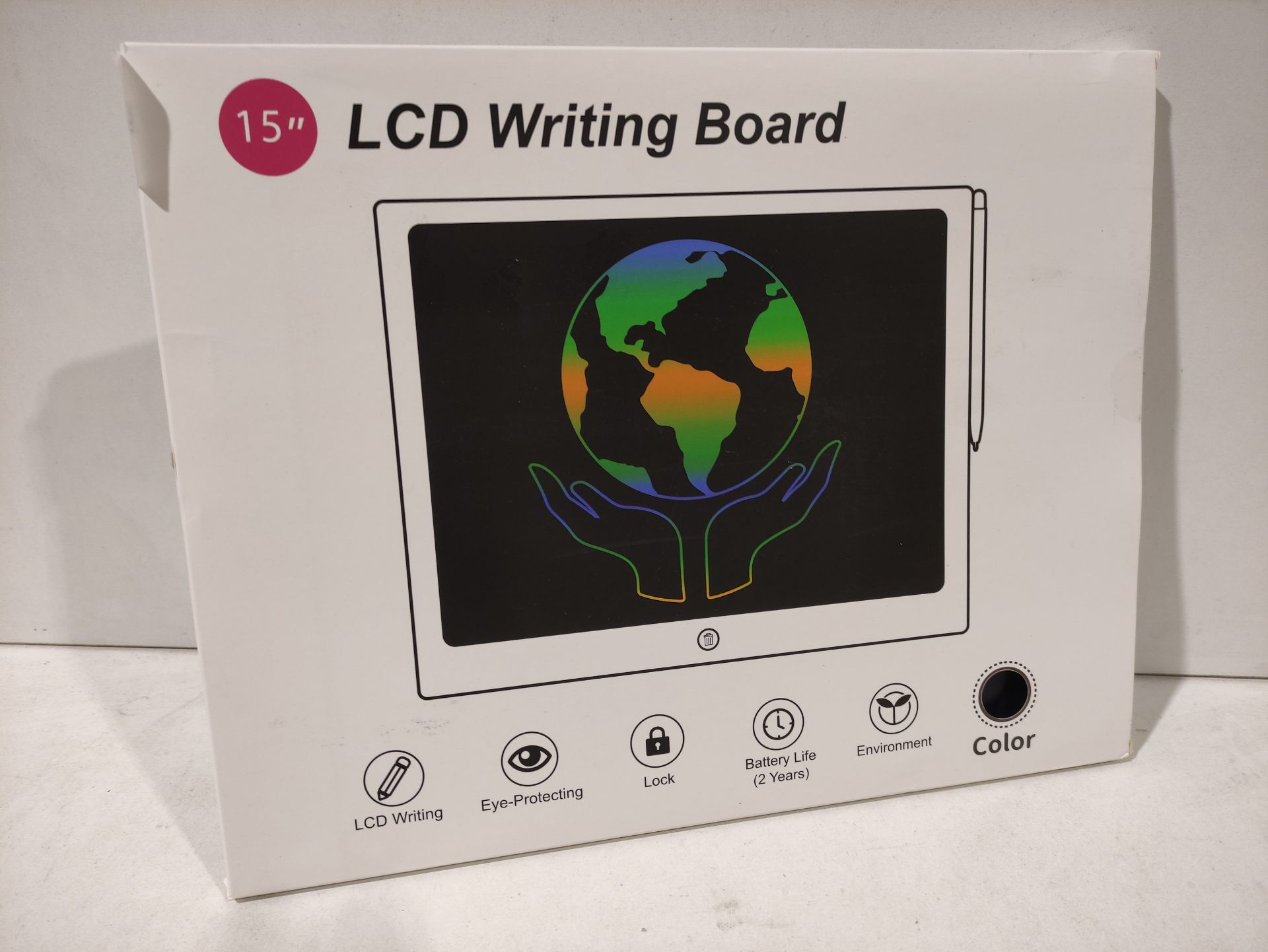 RRP £23.09 15" LCD Writing Tablet - Image 2 of 2
