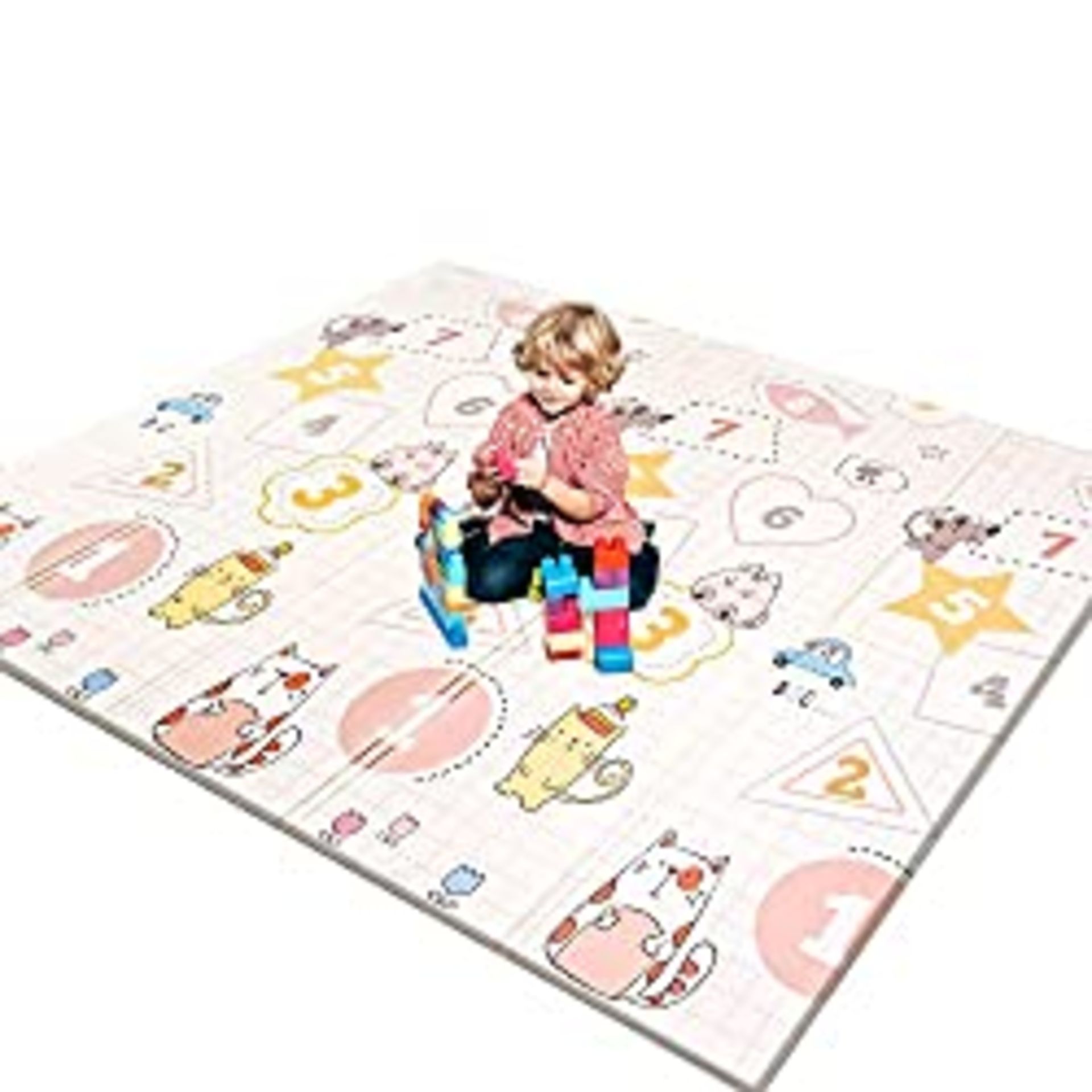 RRP £52.19 KIDOOLA Reversible Large Baby Play Mat | Soft Playmat for Baby's Crawling