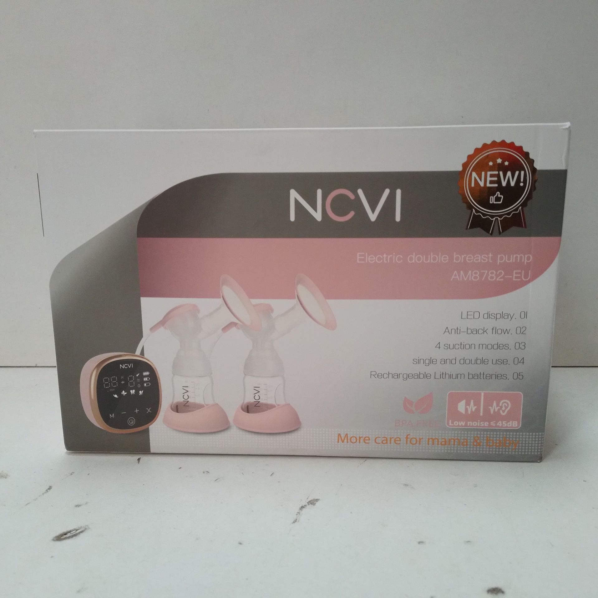 RRP £52.99 NCVI Double Electric Breast Pumps - Image 2 of 2