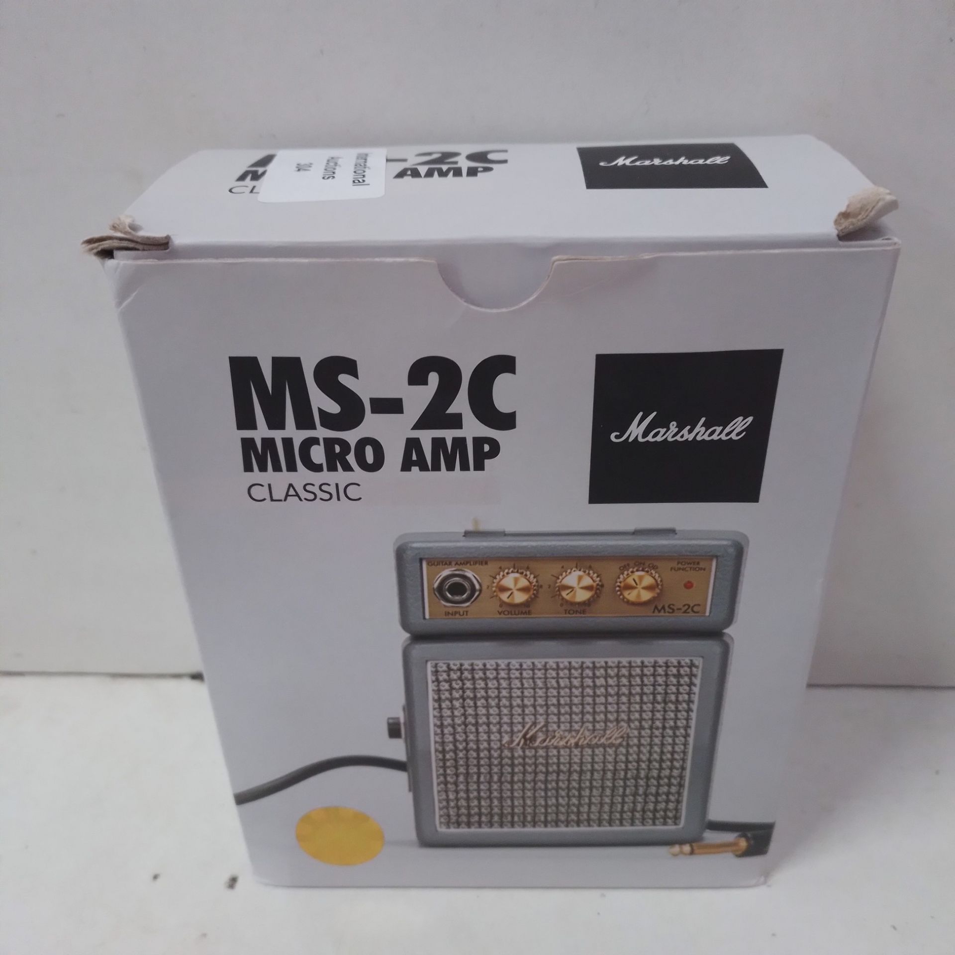 RRP £27.90 Marshall Amp MS2 Mini Amp: Red - Image 2 of 2