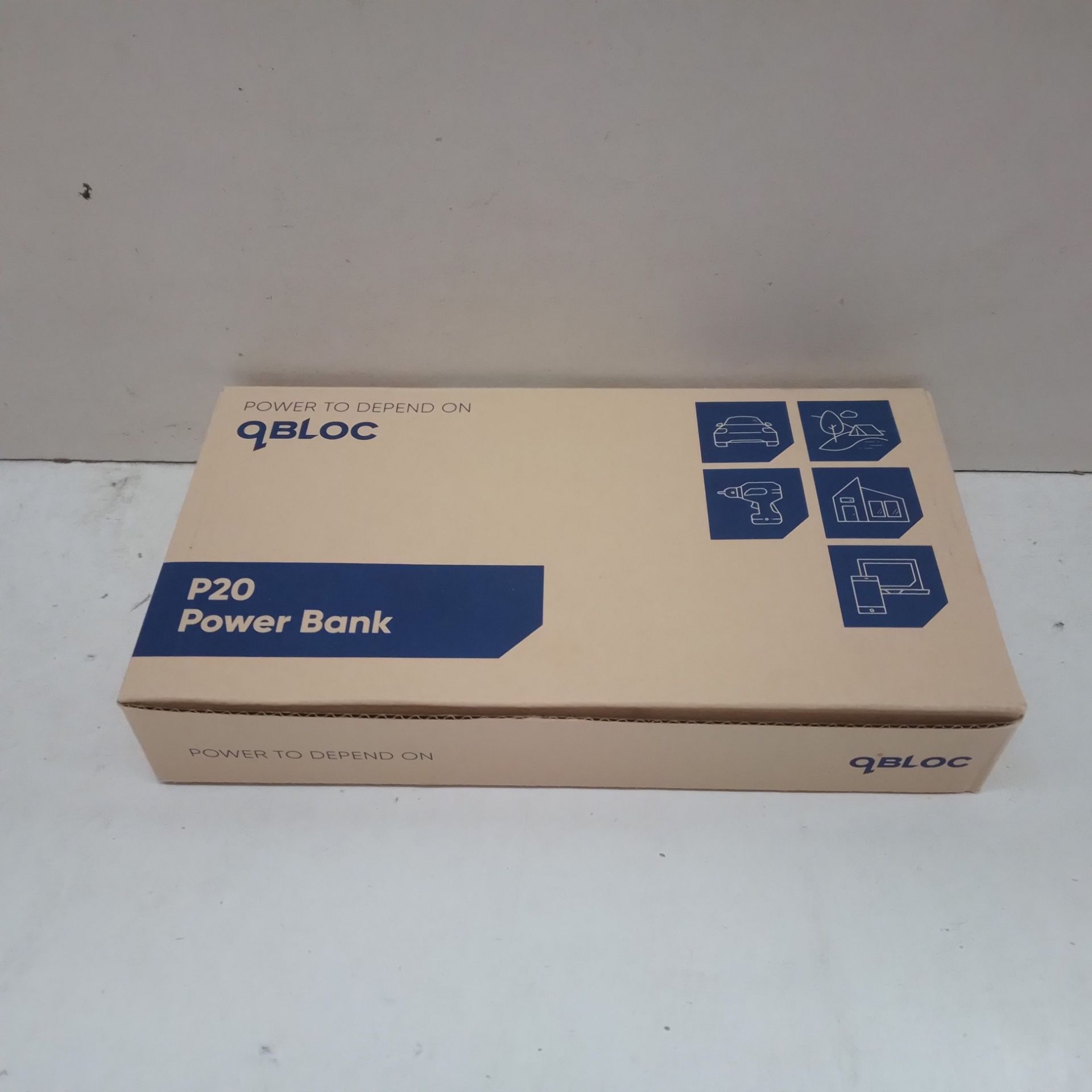 RRP £39.07 BRAND NEW STOCK qBLOC P20 Fast Charge Power Bank - Image 4 of 4