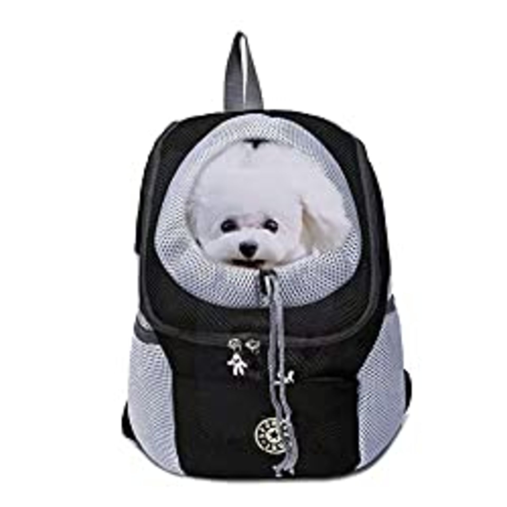 RRP £24.44 PAPIEEED Pet Carrier Backpack for small dog cat up to 2~26 lbs