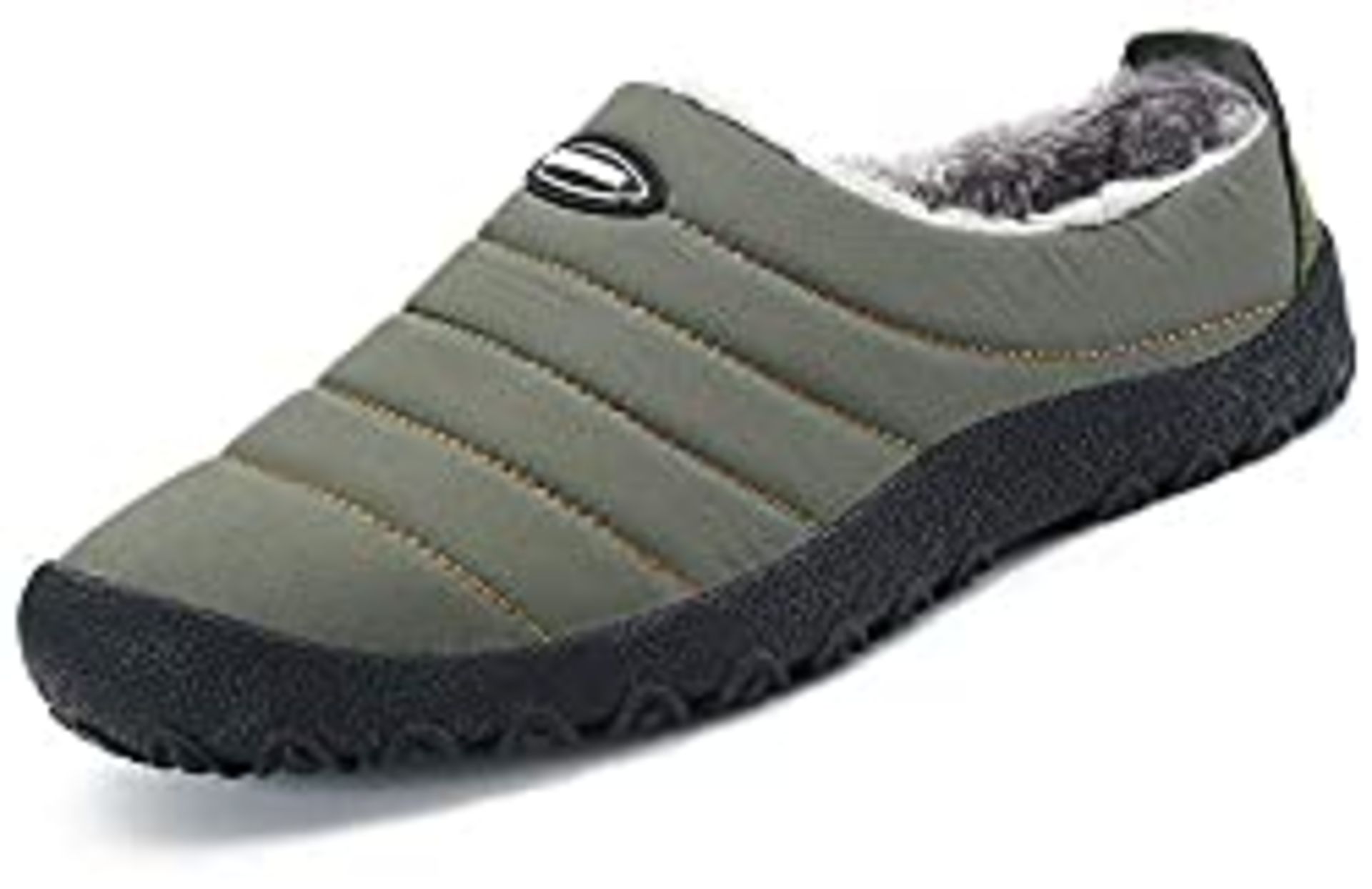 RRP £29.48 BRAND NEW STOCK Warm Lined Slippers for Women Men - Image 2 of 4