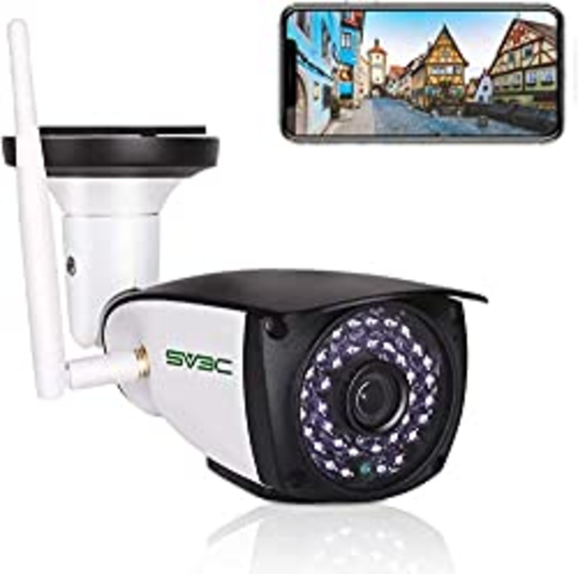 RRP £48.00 5MP WiFi Security Camera Outdoor SV3C WiFi CCTV IP Camera