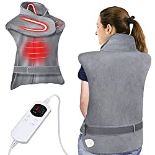RRP £45.77 Arlierss Heat Pad for Back Neck and Shoulders Pain Relief