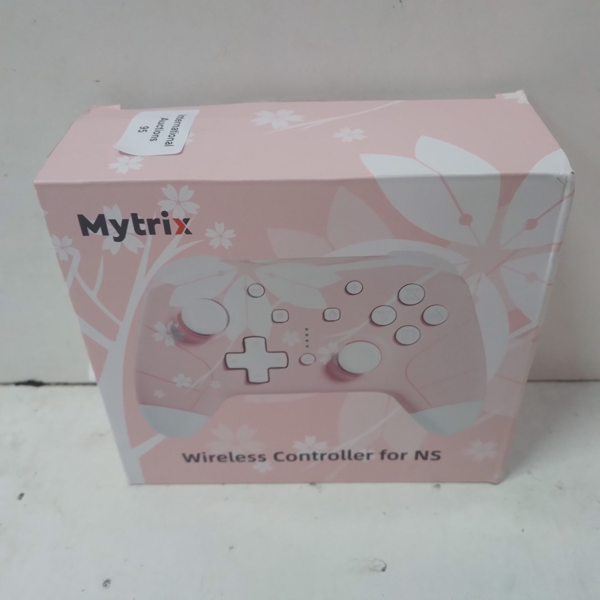 RRP £40.19 Mytrix Sakura Pink Wireless Switch Pro Controller with - Image 2 of 2