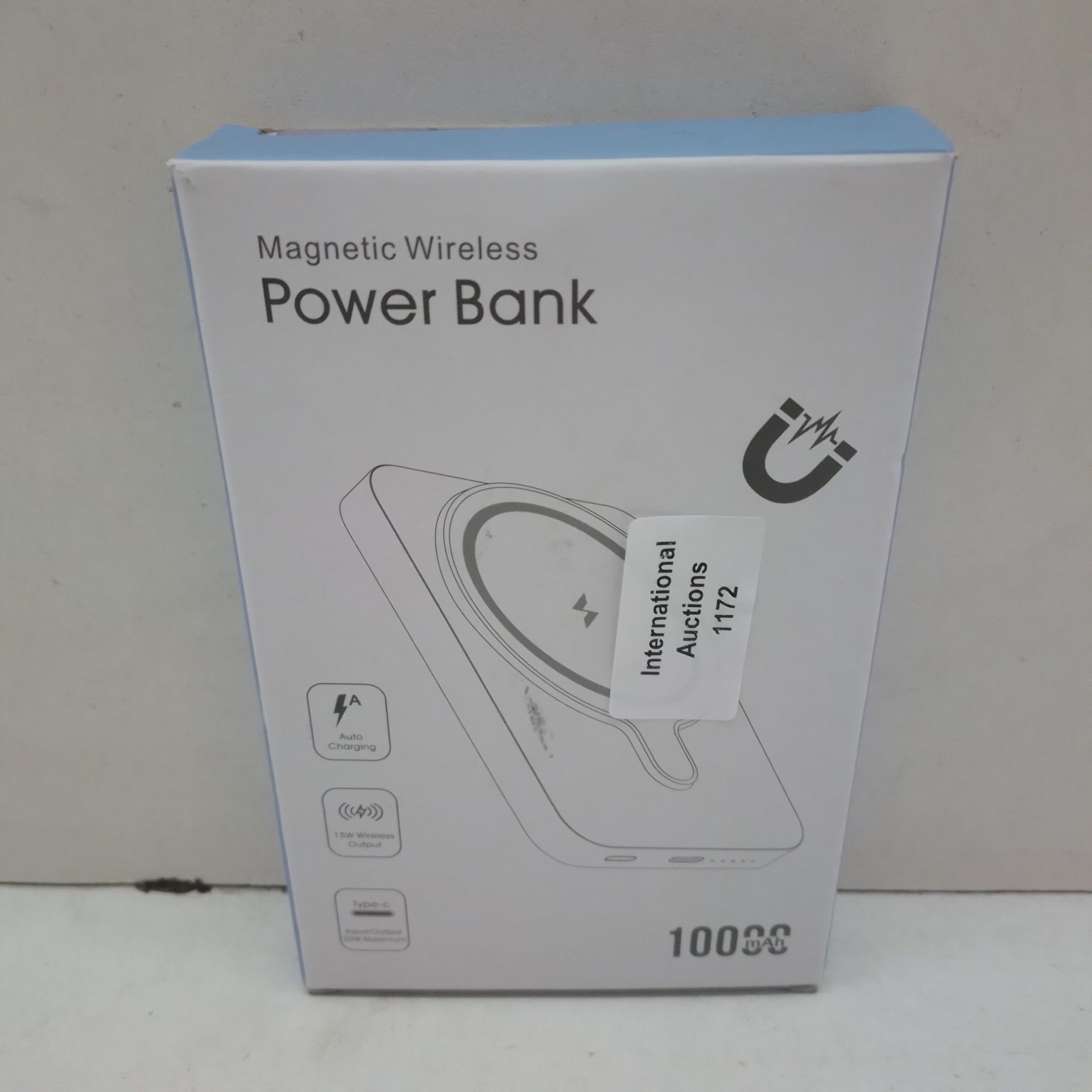 RRP £40.19 BRAND NEW STOCK LVFAN 10000 mAh Wireless Magnetic Power Bank - Image 3 of 4