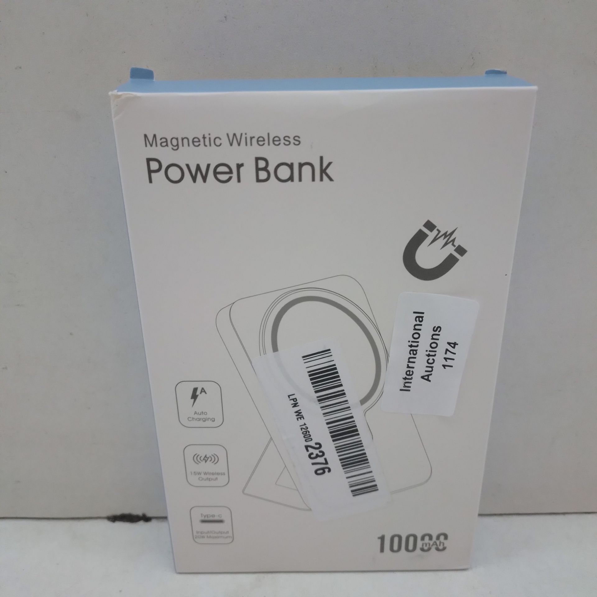 RRP £41.82 BRAND NEW STOCK LVFAN 10000 mAh Magnetic Wireless Power Bank - Image 4 of 4