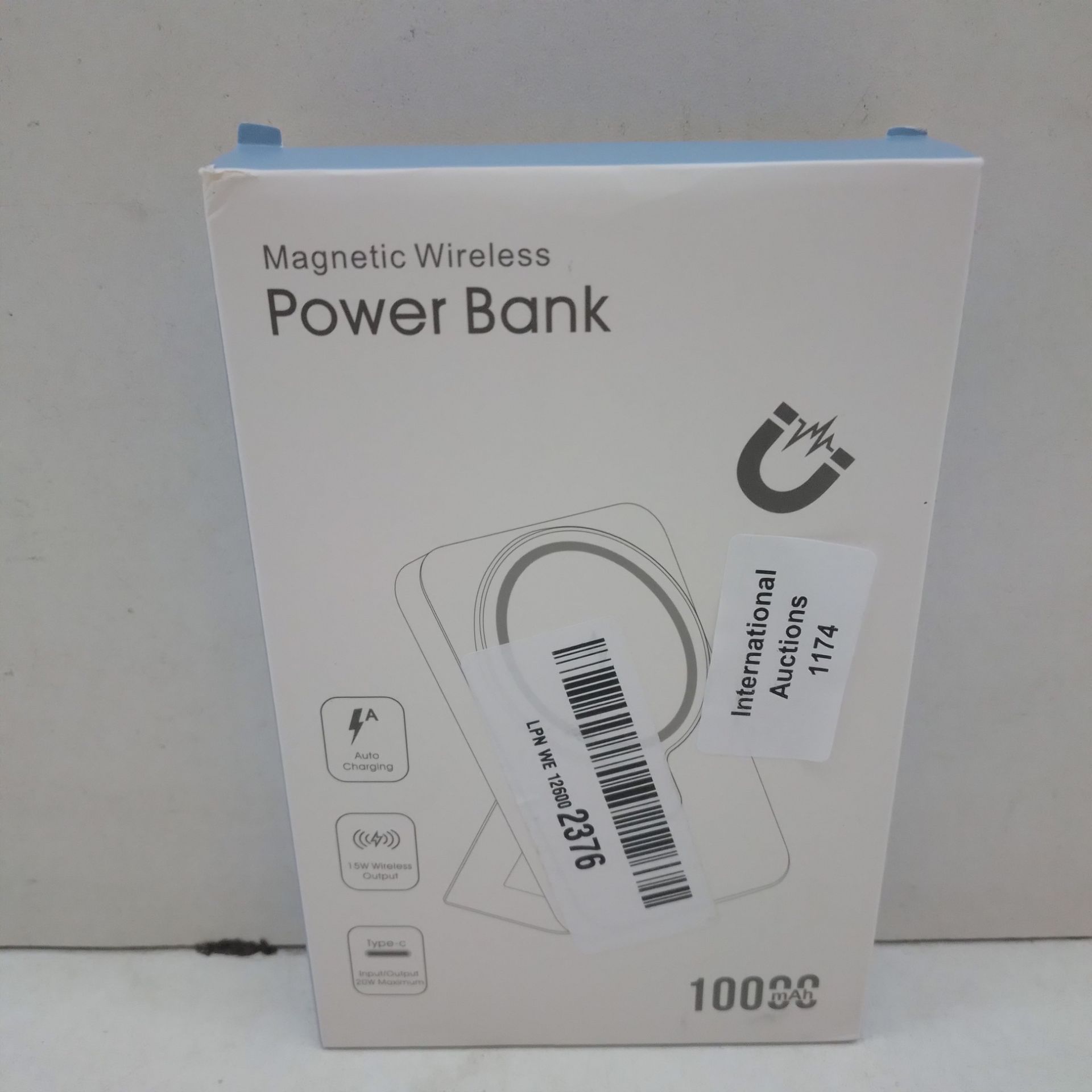 RRP £41.82 BRAND NEW STOCK LVFAN 10000 mAh Magnetic Wireless Power Bank - Image 3 of 4