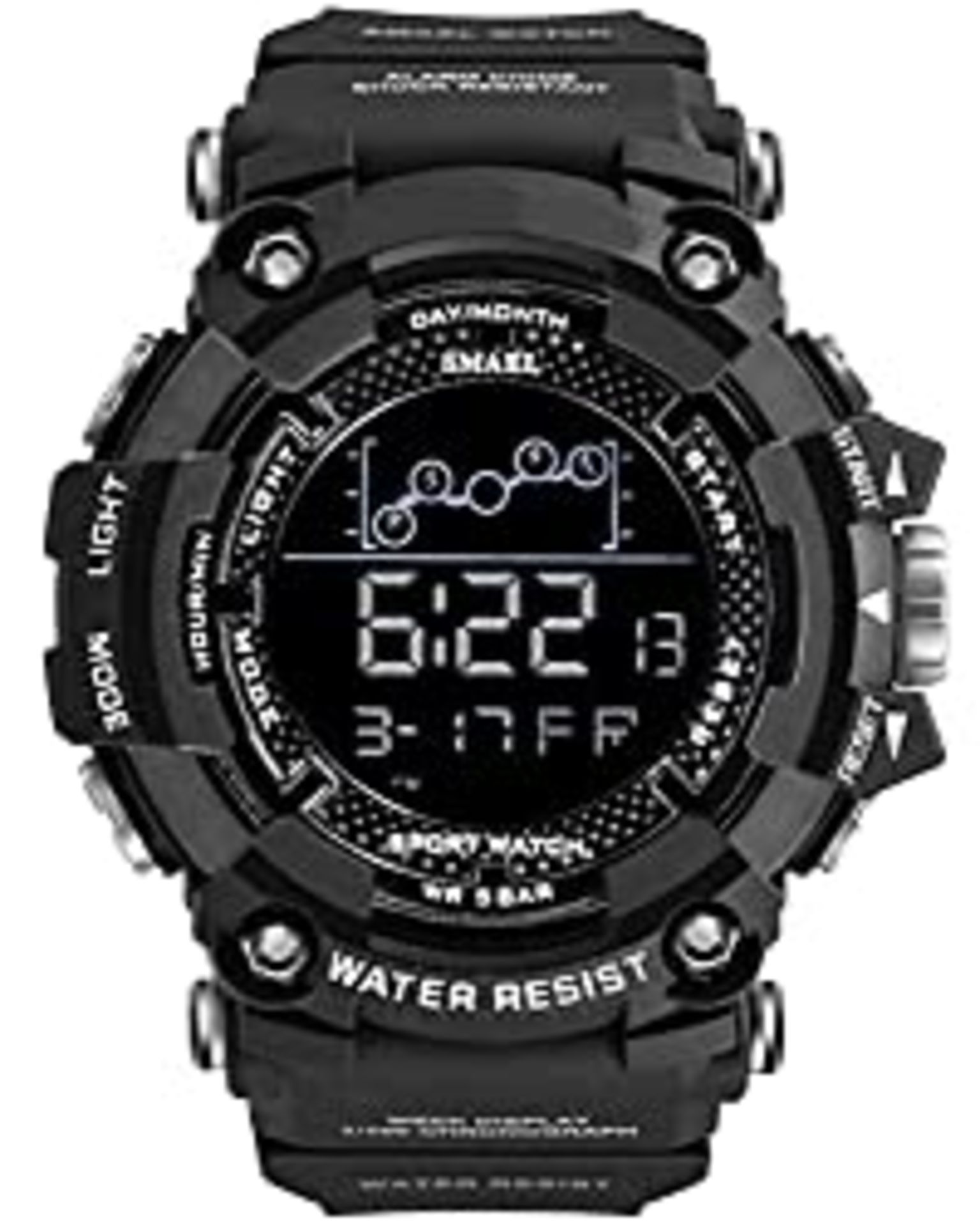 RRP £21.20 findtime Digital Watches for Men Military Watches Waterproof