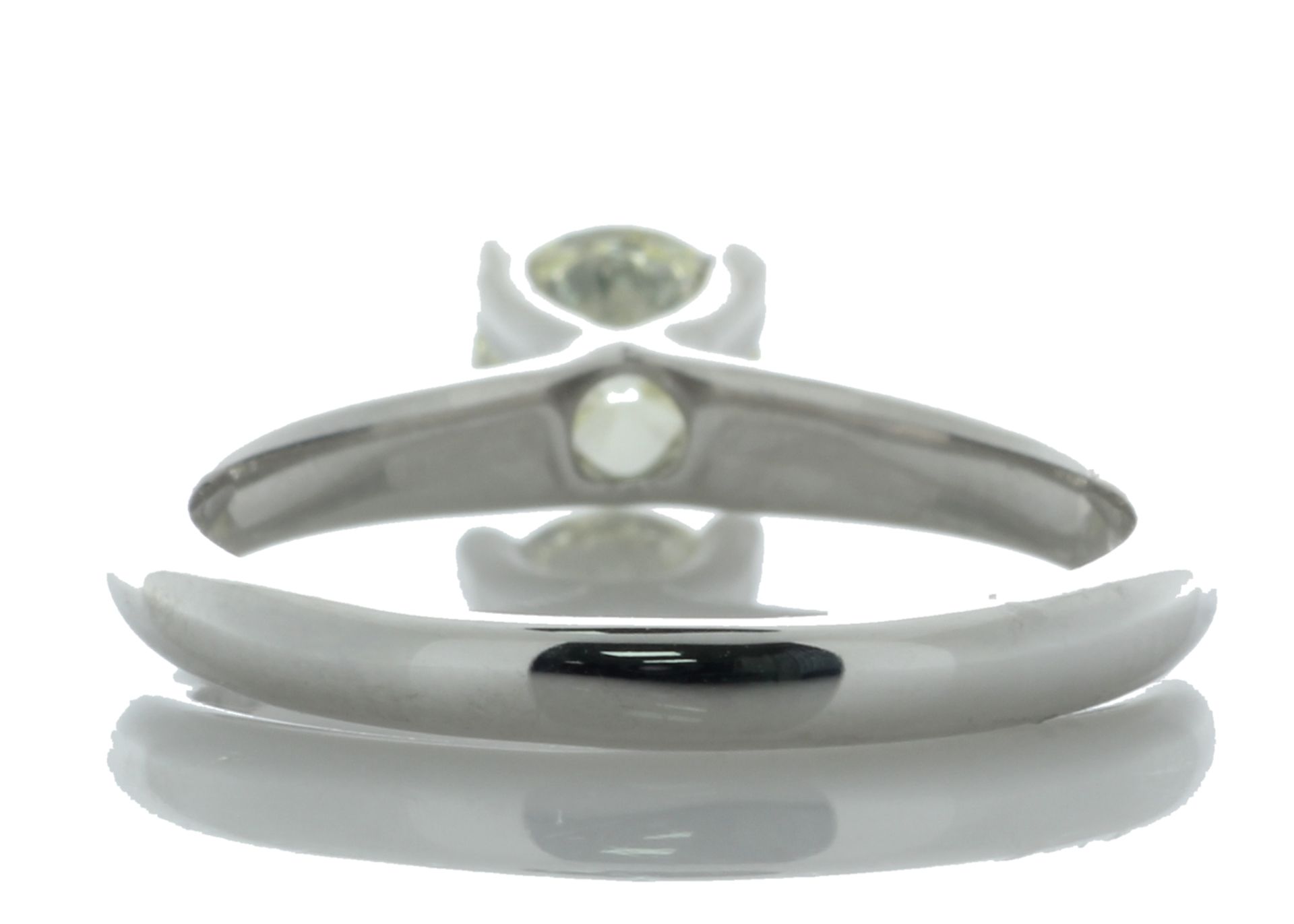 18ct White Gold Single Stone Rex Set Diamond Ring 0.71 Carats - Valued By GIE £12,870.00 - A - Image 3 of 5