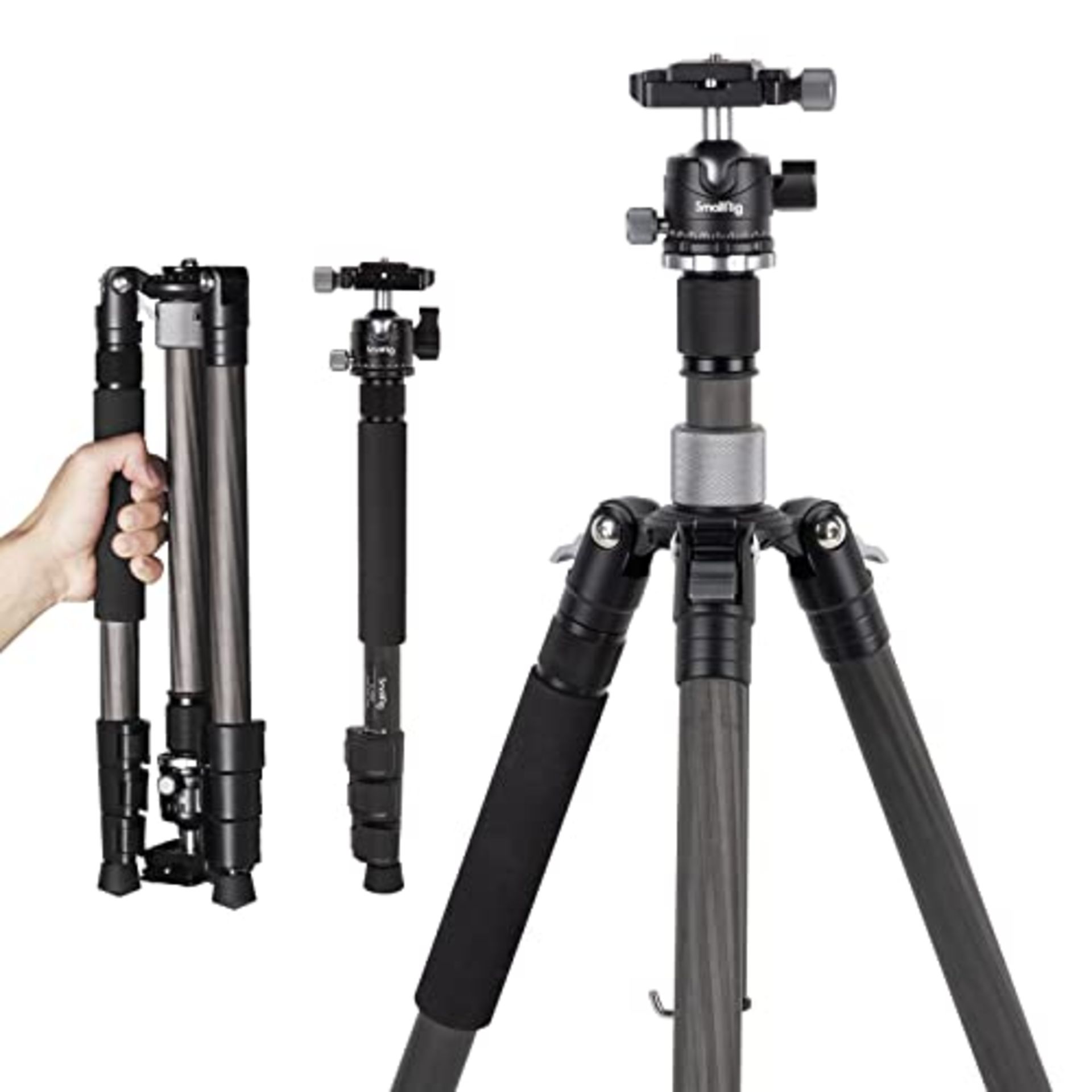 RRP £161.81 SMALLRIG 62" Carbon Fiber Camera Tripod